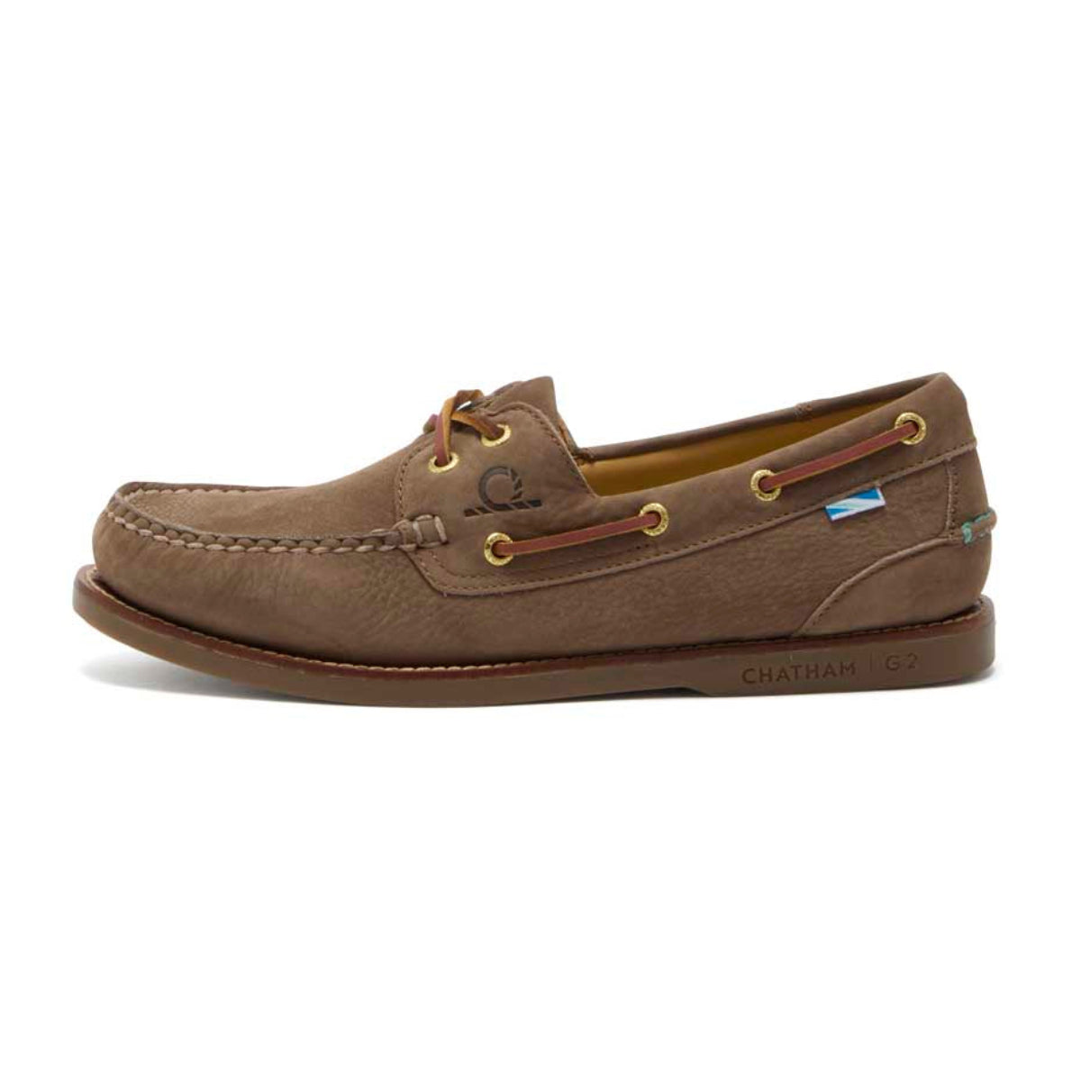 Chatham Lyme G2 Deck Shoes - Fossil - Left Chatham Lyme G2 Deck Shoes - Fossil - Left