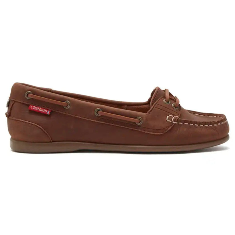 Chatham Payar Women's Deck Shoes- Dark Navy- side Chatham Payar Women's Deck Shoes- Dark Navy- side