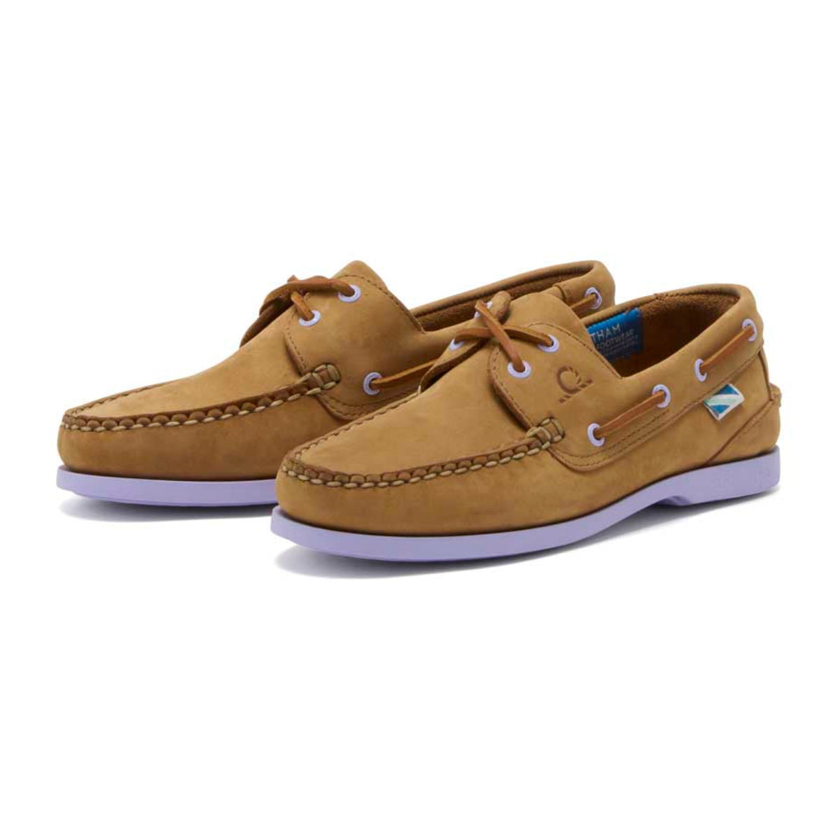 Chatham Pippa Lady II G2 Women's Deck Shoes - Tan/Lavender Chatham Pippa Lady II G2 Women's Deck Shoes - Tan/Lavender