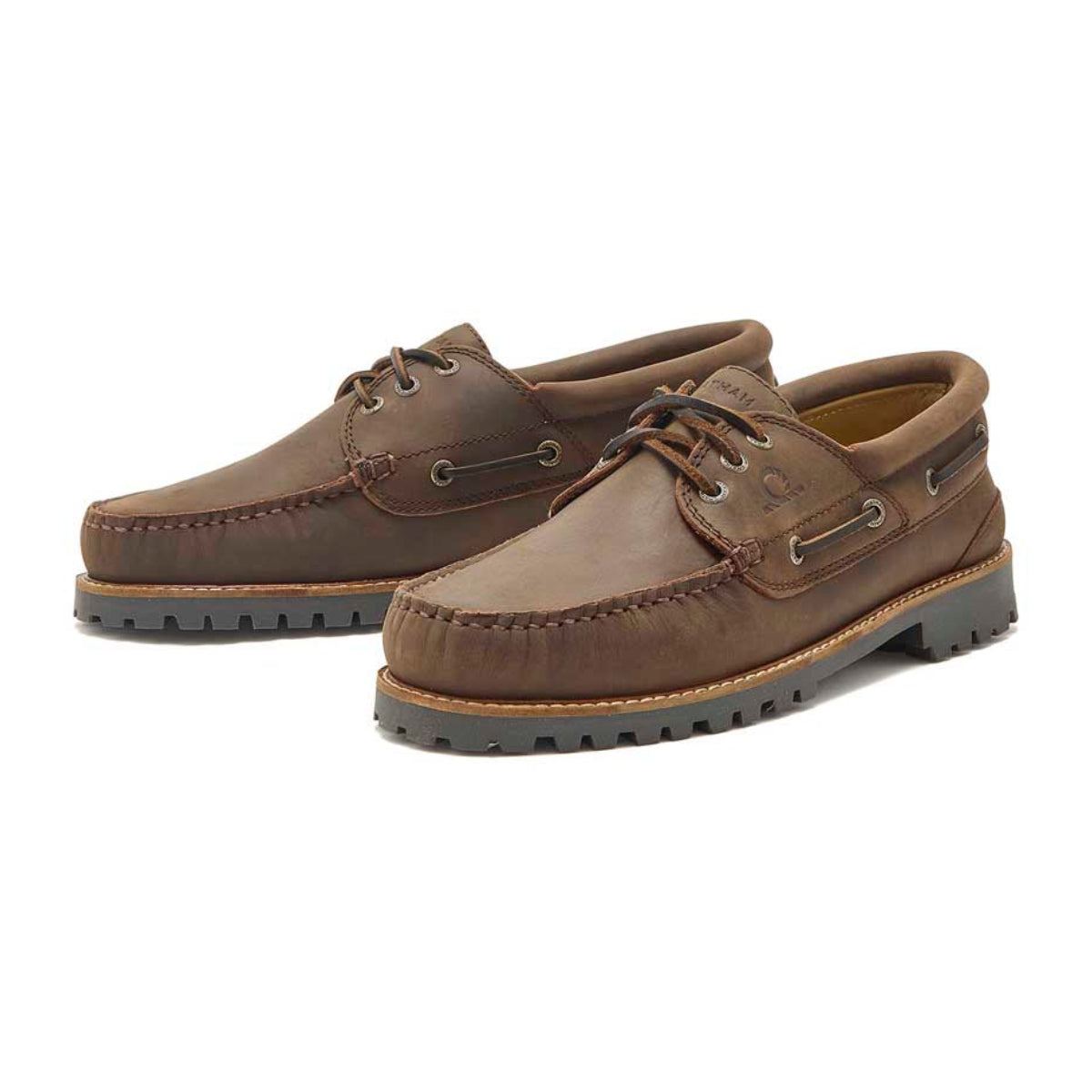 Chatham Sperrin Cleated Deck Shoes - Dark Brown Chatham Sperrin Cleated Deck Shoes - Dark Brown
