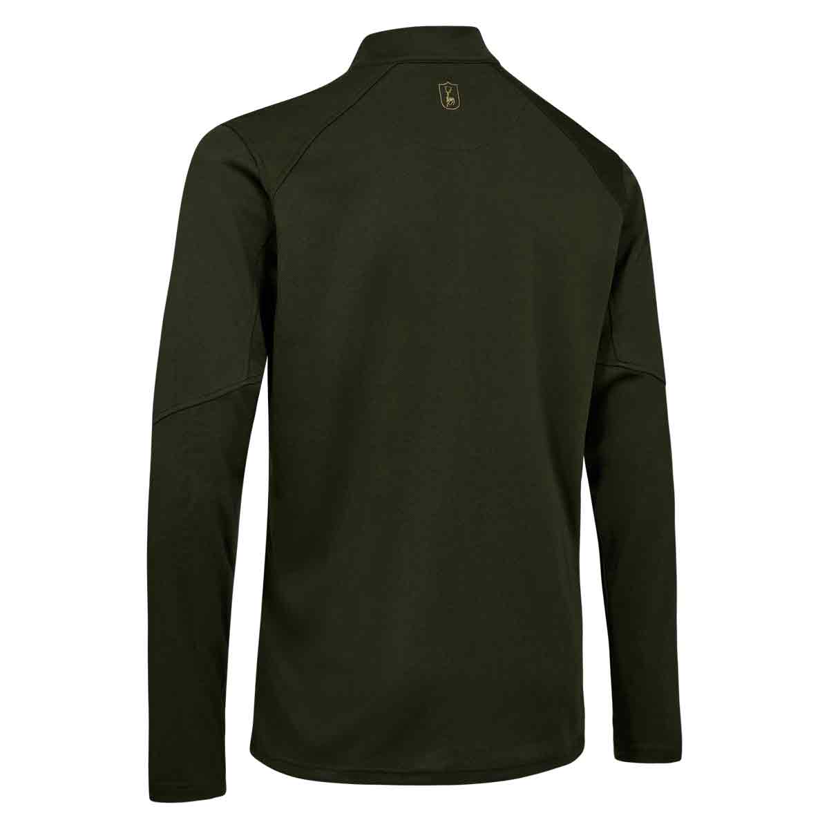 Deerhunter Climate 1/2 Zip Long Sleeve T-Shirt with 37.5® Technology - back view Deerhunter Climate 1/2 Zip Long Sleeve T-Shirt with 37.5® Technology - back view