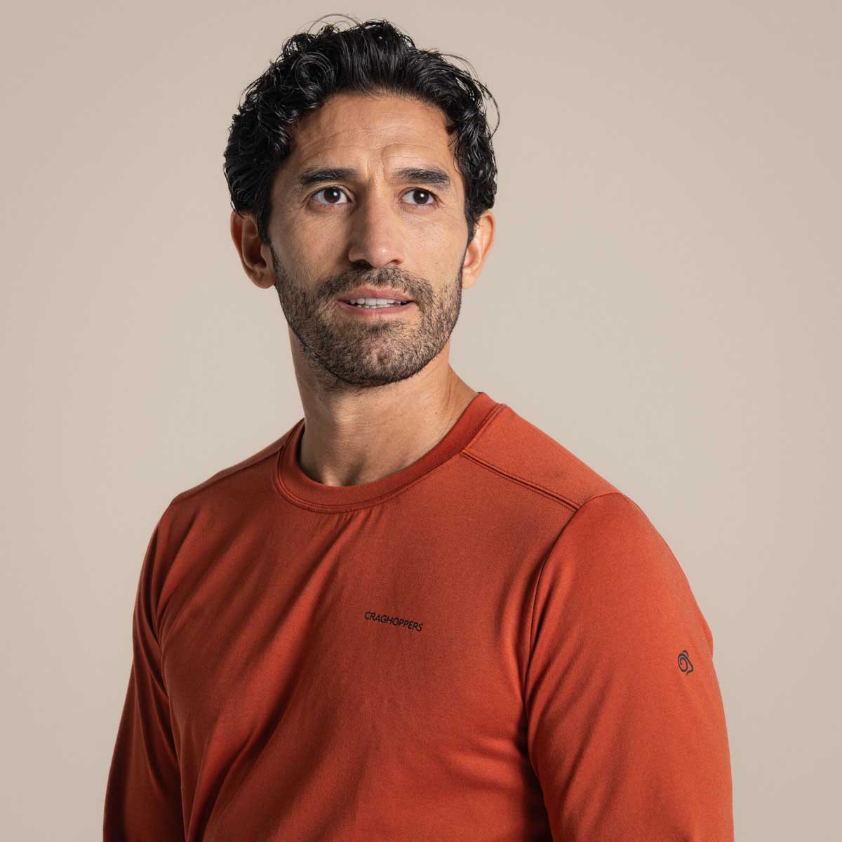 Craghoppers NosiLife Abel Long Sleeved T-Shirt - Red Beach Craghoppers NosiLife Abel Long Sleeved T-Shirt - Red Beach