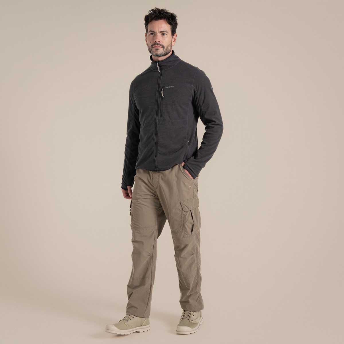 Craghoppers NosiLife Cargo Trouser III - Pebble Craghoppers NosiLife Cargo Trouser III - Pebble