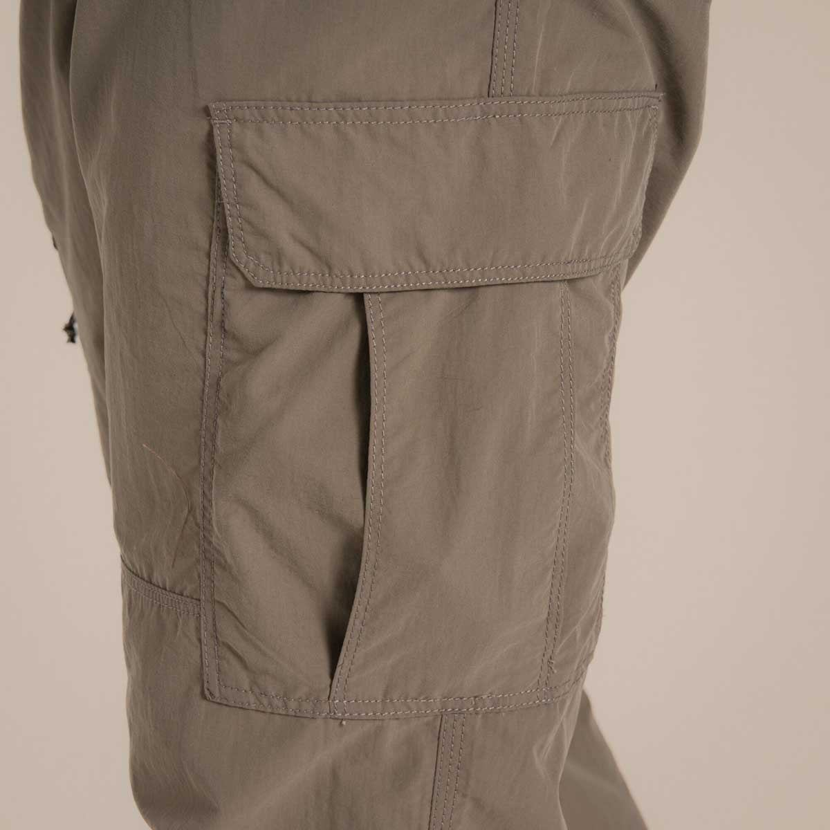 Craghoppers NosiLife Cargo Trouser III - Pebble - Cargo Pocket Craghoppers NosiLife Cargo Trouser III - Pebble - Cargo Pocket