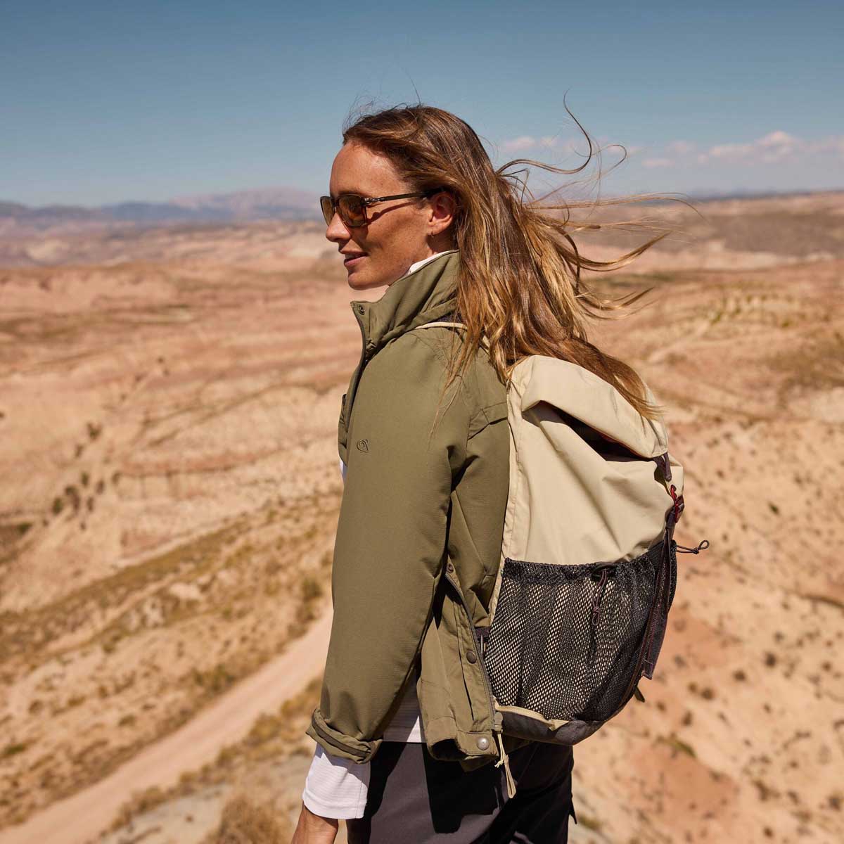 Craghoppers NosiLife Farah Women's Jacket - Wild Olive - Model Craghoppers NosiLife Farah Women's Jacket - Wild Olive - Model