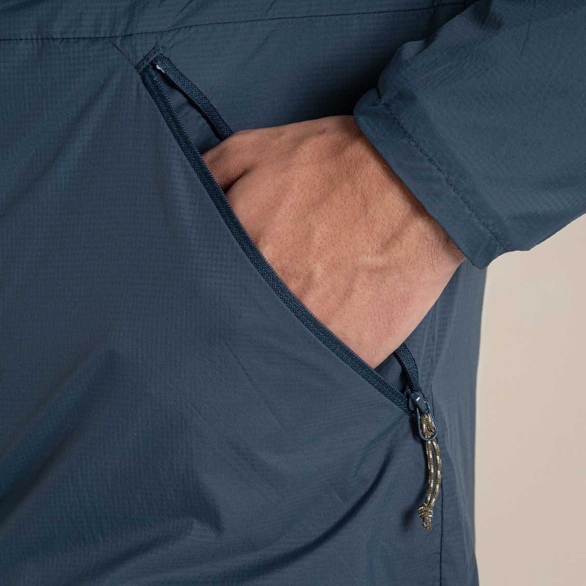 Craghoppers NosiLife Ovis Reversible Jacket - Blue Stone - Pocket Craghoppers NosiLife Ovis Reversible Jacket - Blue Stone - Pocket