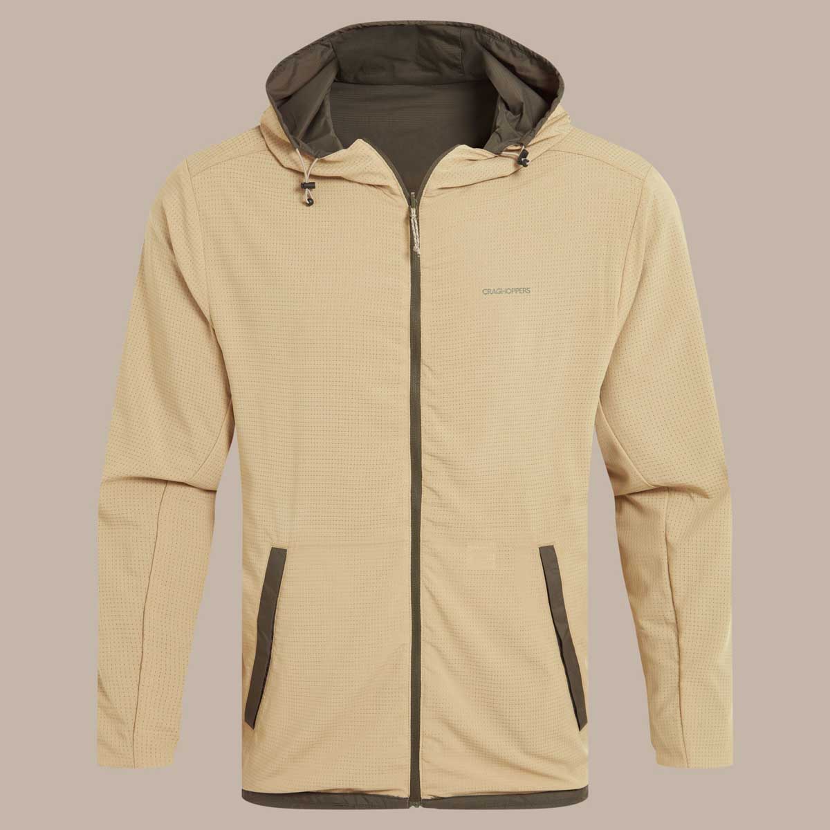 Craghoppers NosiLife Ovis Reversible Jacket - Woodland Green/Earthenware - Reversed Craghoppers NosiLife Ovis Reversible Jacket - Woodland Green/Earthenware - Reversed