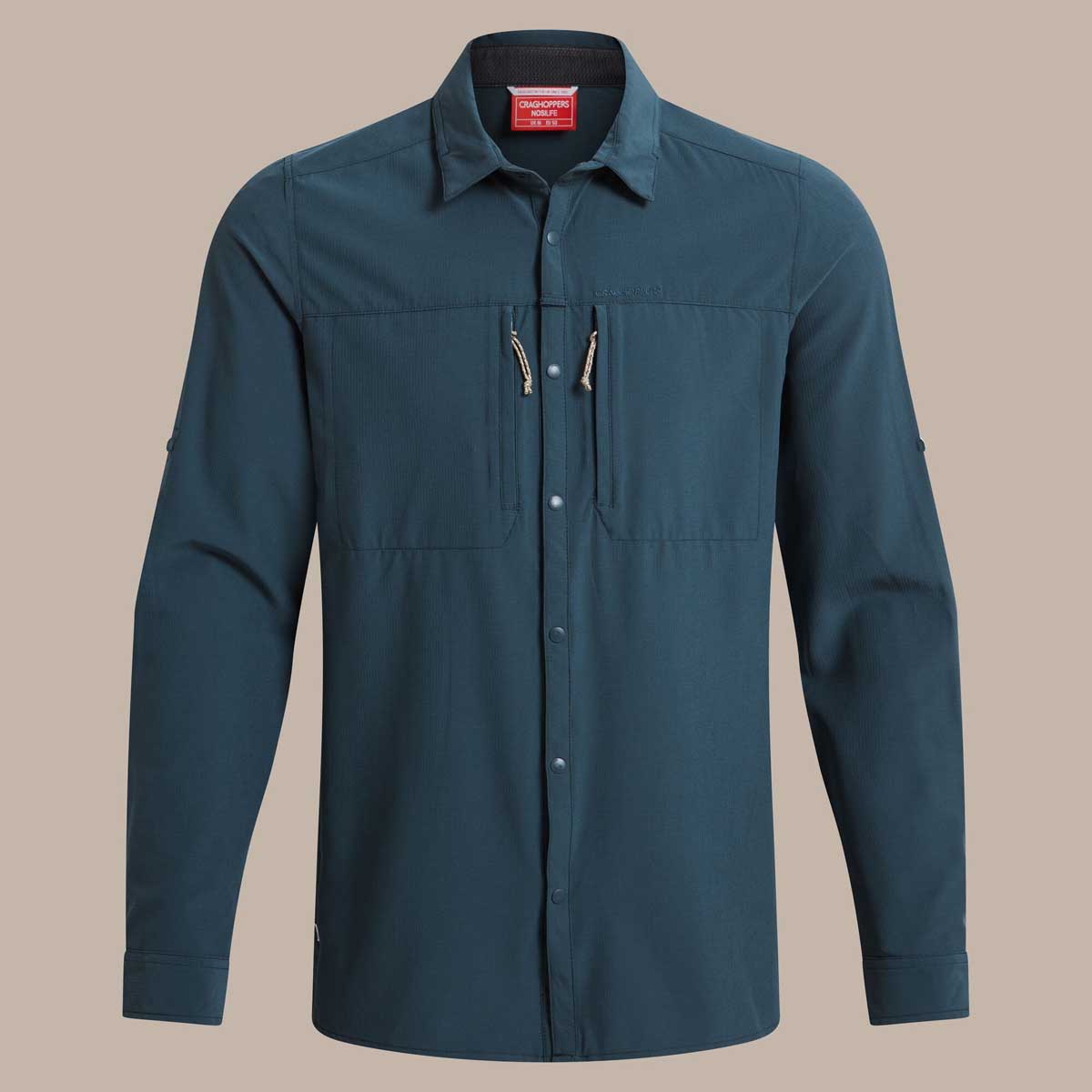 Craghoppers NosiLife Pro Long Sleeved Shirt V - Blue Stone Craghoppers NosiLife Pro Long Sleeved Shirt V - Blue Stone