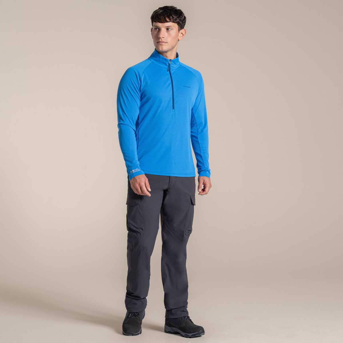 Craghoppers NosiLife Solarshield+ Half Zip - Azure Sky Craghoppers NosiLife Solarshield+ Half Zip - Azure Sky