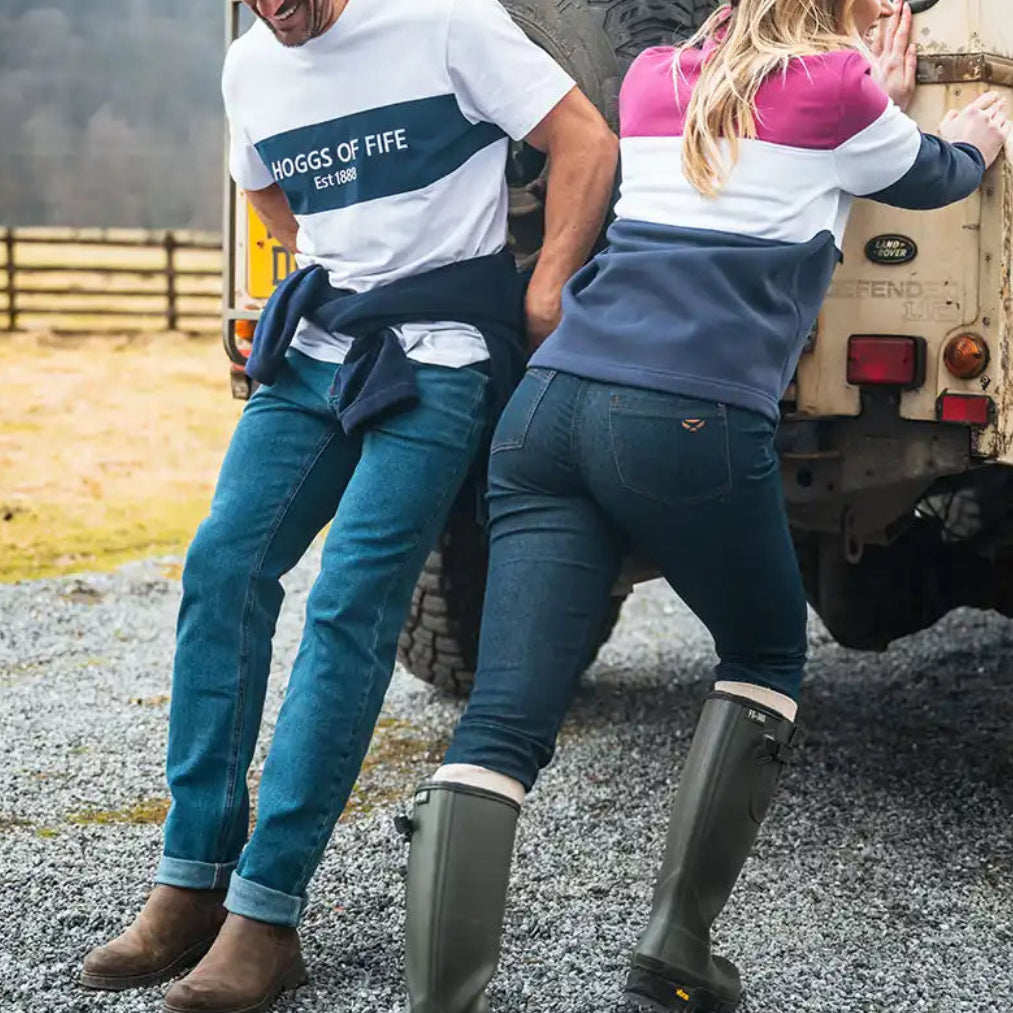 Hoggs of Fife Field Sport 365 Wellington Boots - On Model Hoggs of Fife Field Sport 365 Wellington Boots - On Model