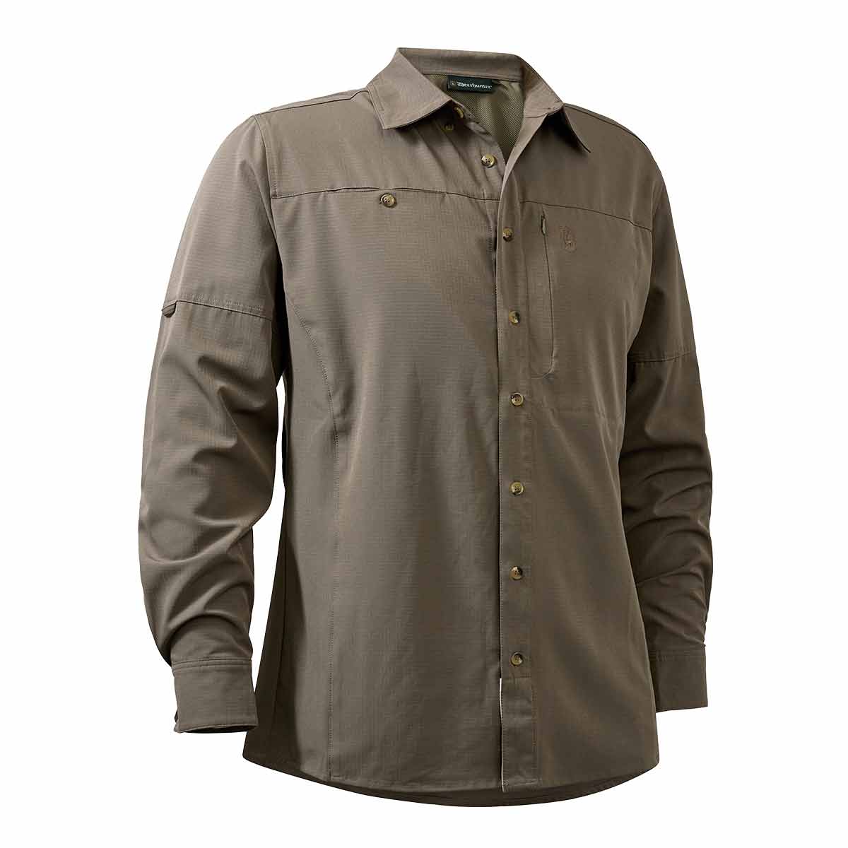 Deerhunter Canopy Shirt - Stone Grey Deerhunter Canopy Shirt - Stone Grey