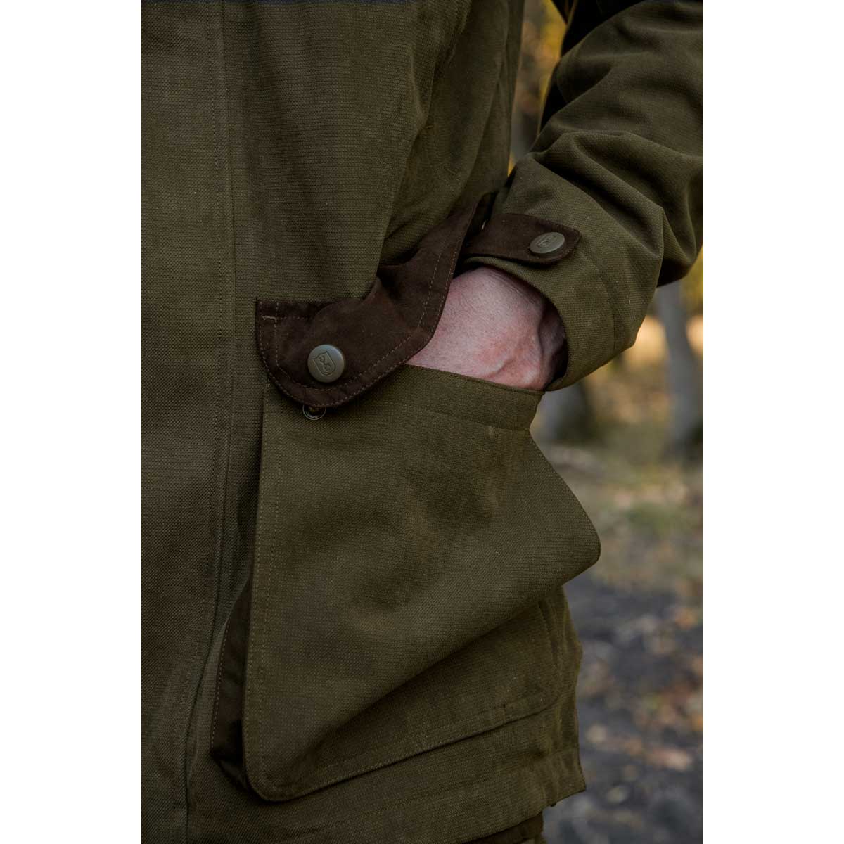 Deerhunter Eagle Jacket - Pocket Detail Deerhunter Eagle Jacket - Pocket Detail