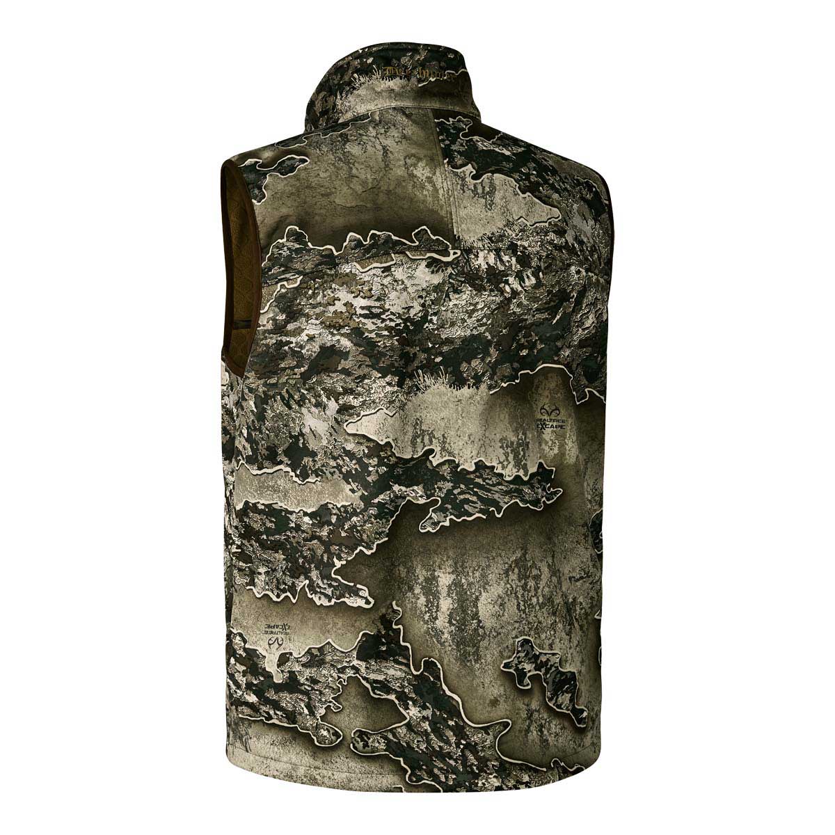 Deerhunter Excape Softshell Waistcoat - realtree excape rear Deerhunter Excape Softshell Waistcoat - realtree excape rear
