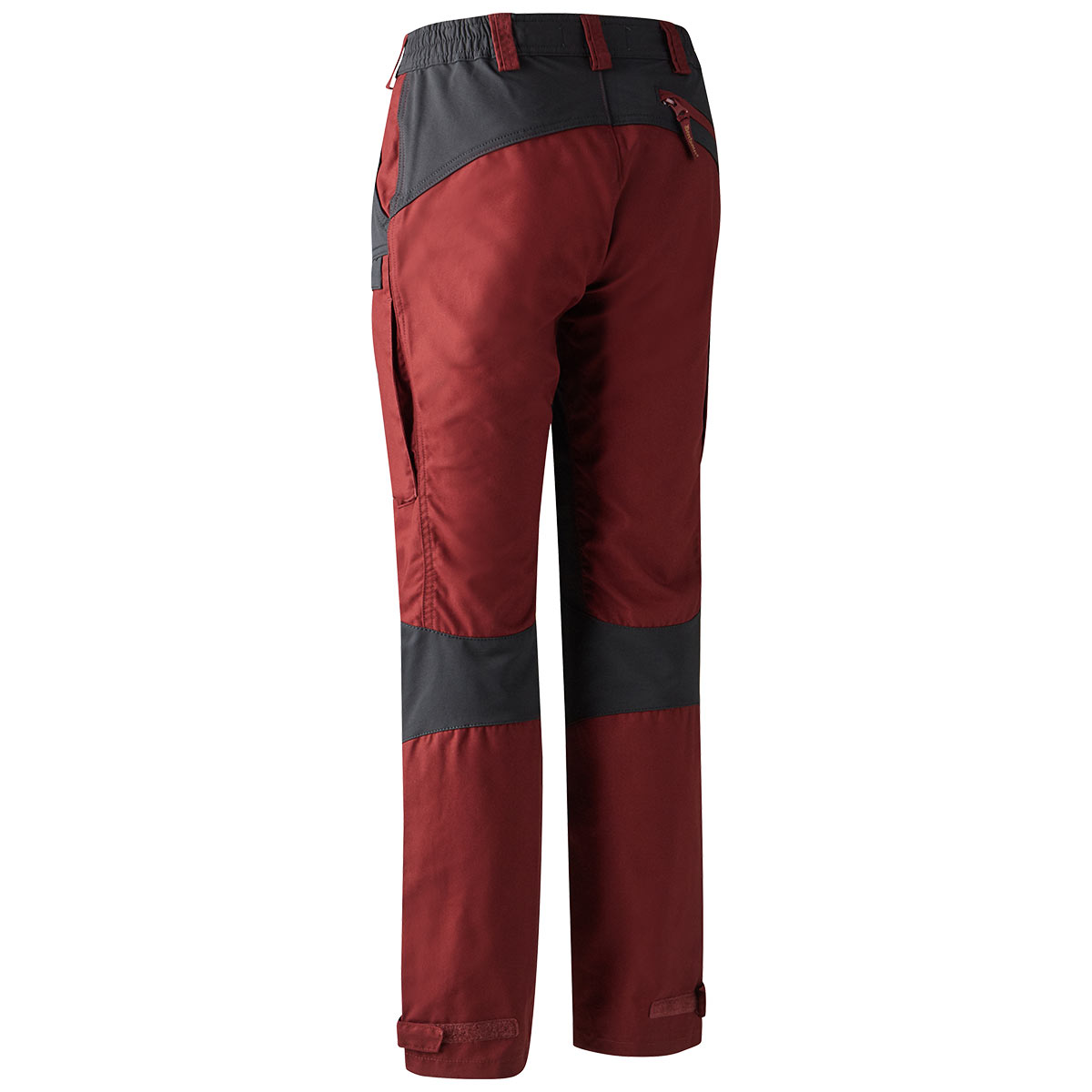 Deerhunter Lady Ann Trousers - Oxblood Red - Rear Deerhunter Lady Ann Trousers - Oxblood Red - Rear