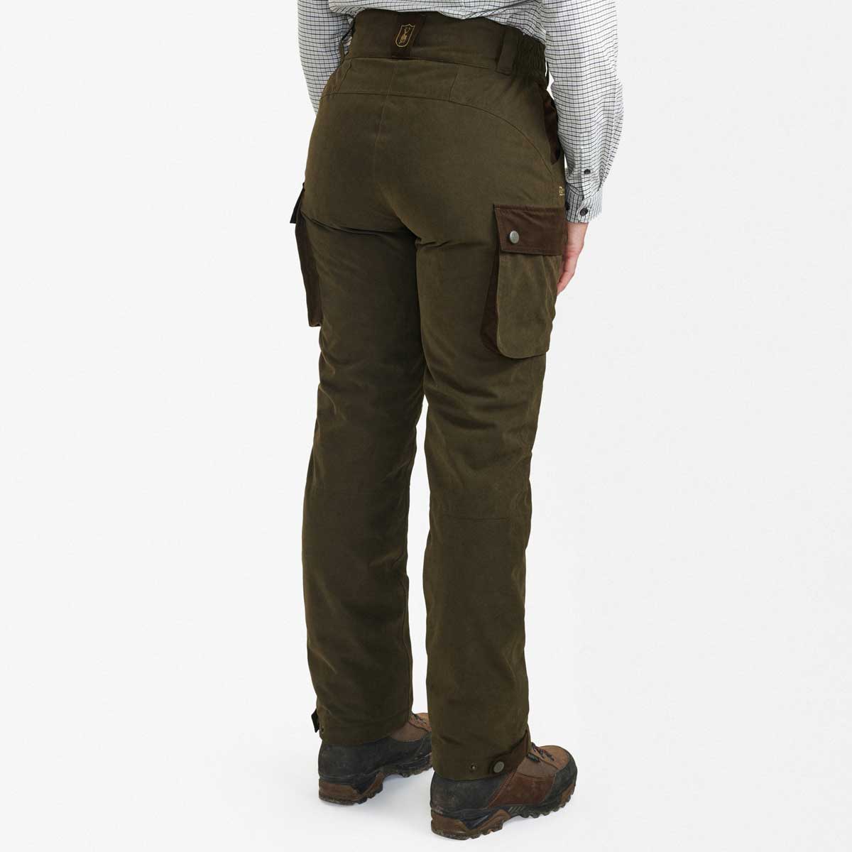 Deerhunter Lady Eagle Trousers - On Model - Rear Deerhunter Lady Eagle Trousers - On Model - Rear