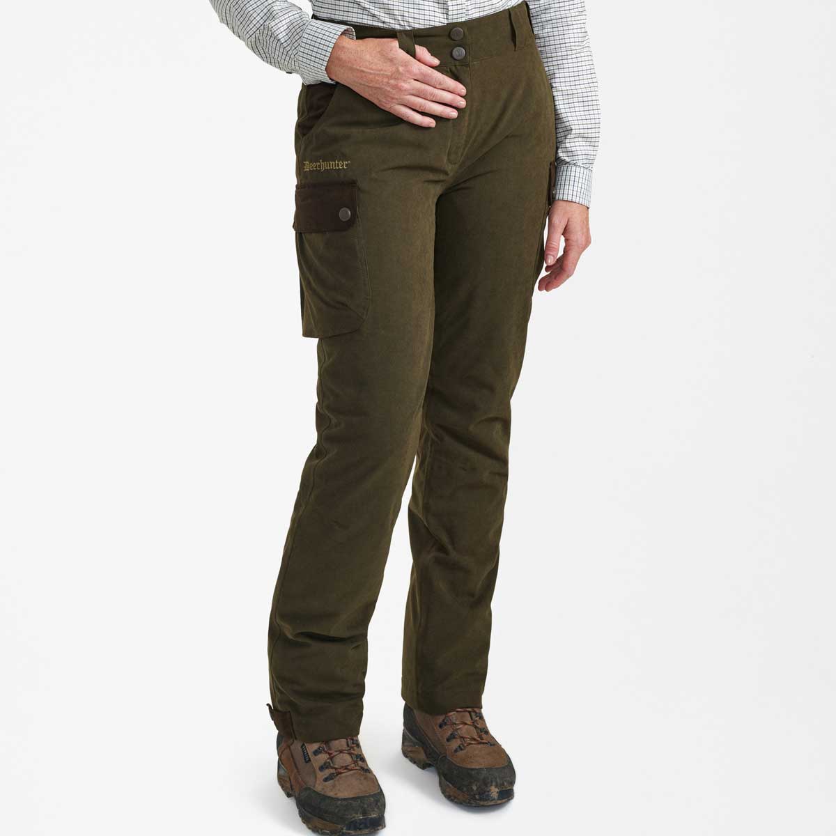 Deerhunter Lady Eagle Trousers - On Model Deerhunter Lady Eagle Trousers - On Model