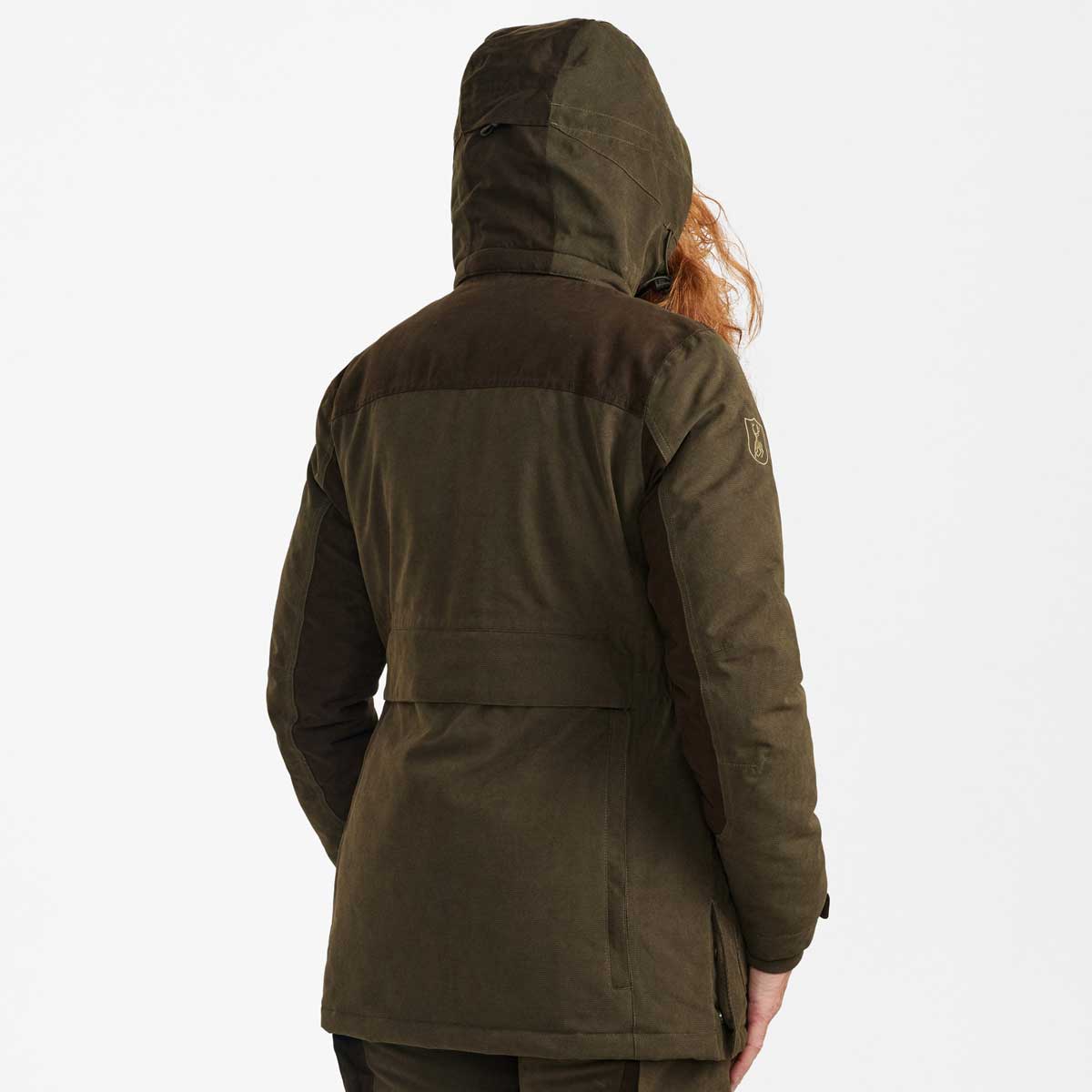Deerhunter Lady Eagle Winter Jacket - On Model - Rear Deerhunter Lady Eagle Winter Jacket - On Model - Rear