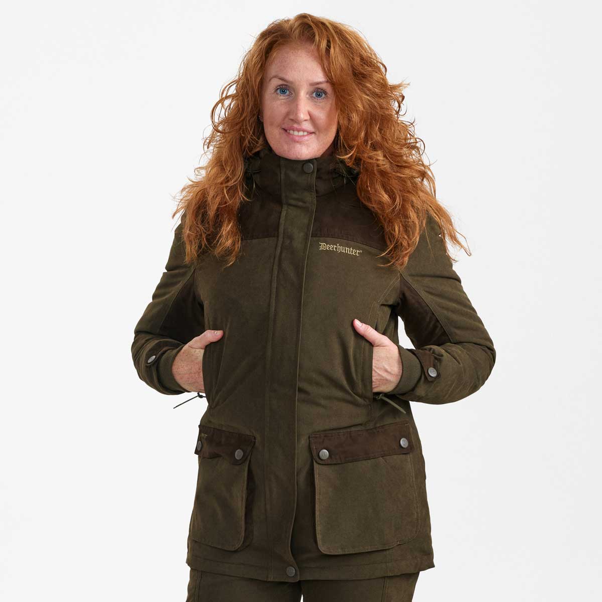 Deerhunter Lady Eagle Winter Jacket - On Model Deerhunter Lady Eagle Winter Jacket - On Model