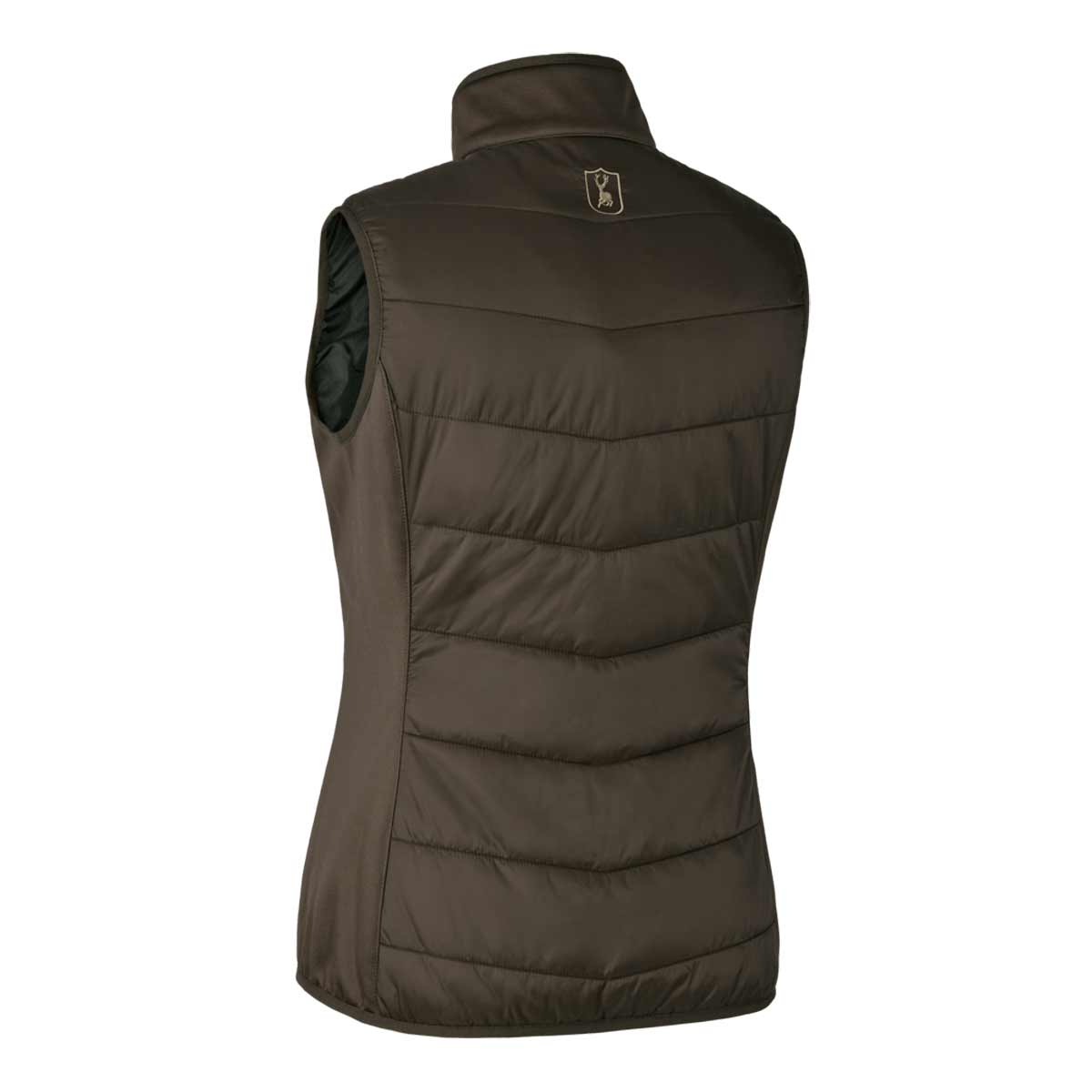Deerhunter Lady Heat Padded Waistcoat - Wood - Rear Deerhunter Lady Heat Padded Waistcoat - Wood - Rear