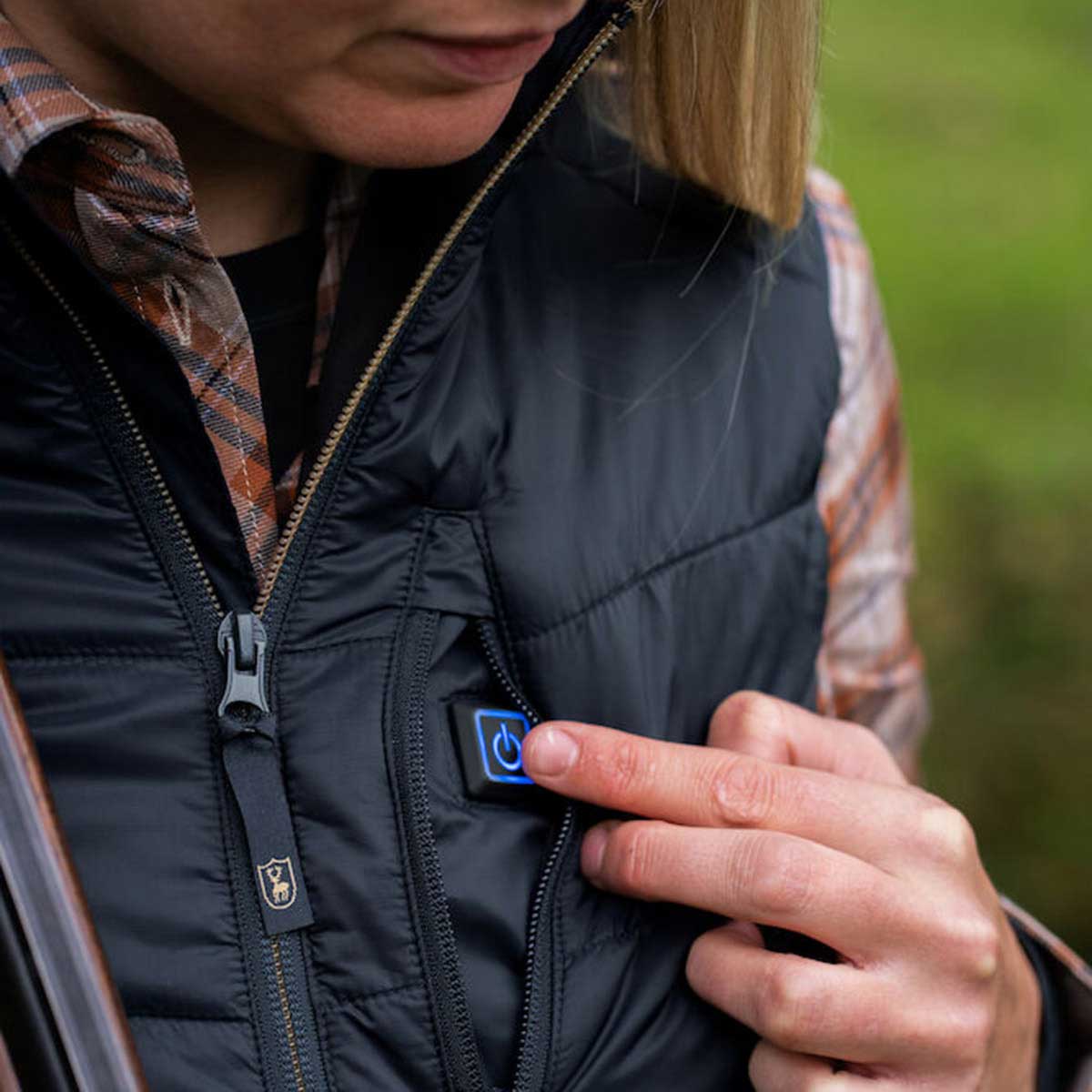 Deerhunter Lady Heat Padded Waistcoat - heat button Deerhunter Lady Heat Padded Waistcoat - heat button