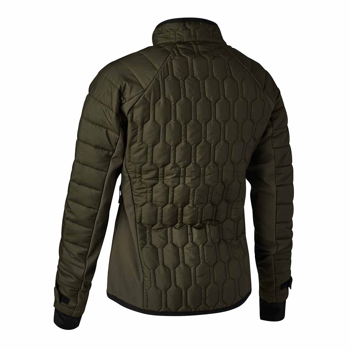 Deerhunter Lady Mossdale Quilted Jacket - Forest Green - Rear Deerhunter Lady Mossdale Quilted Jacket - Forest Green - Rear