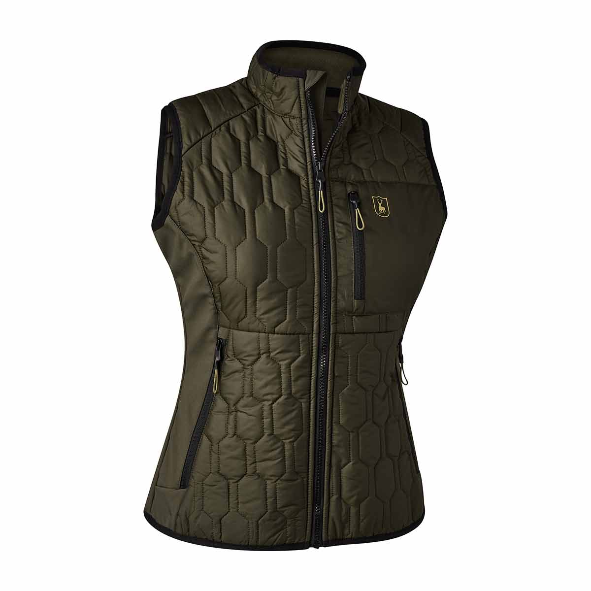 Deerhunter Lady Mossdale Quilted Waistcoat - Forest Green Deerhunter Lady Mossdale Quilted Waistcoat - Forest Green