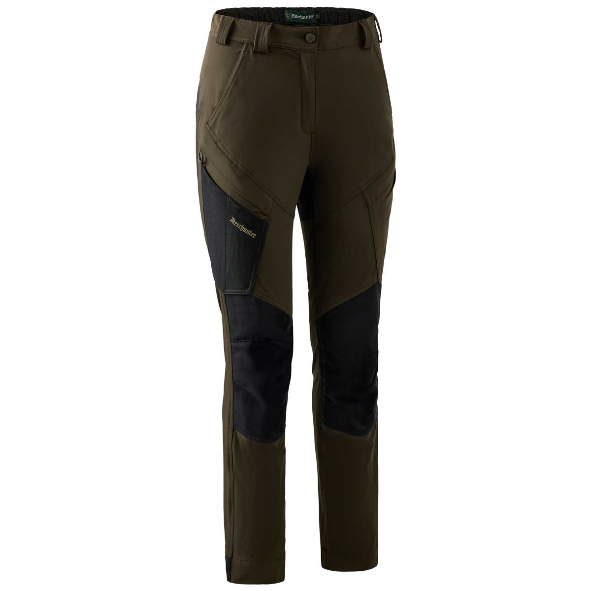 Deerhunter Lady Northward Trousers - Bark Green/Black Deerhunter Lady Northward Trousers - Bark Green/Black