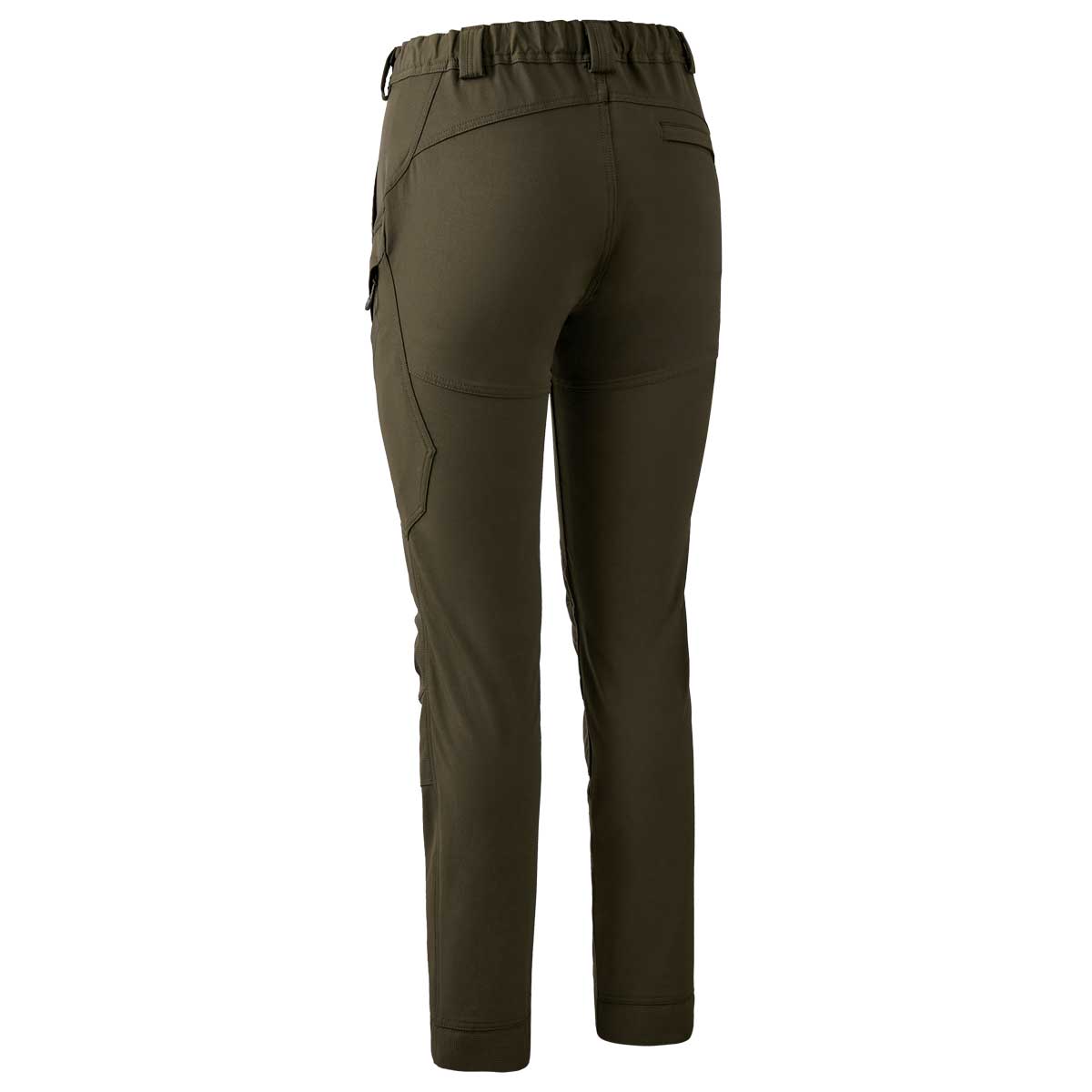 Deerhunter Lady Northward Trousers - Bark Green - Rear Deerhunter Lady Northward Trousers - Bark Green - Rear