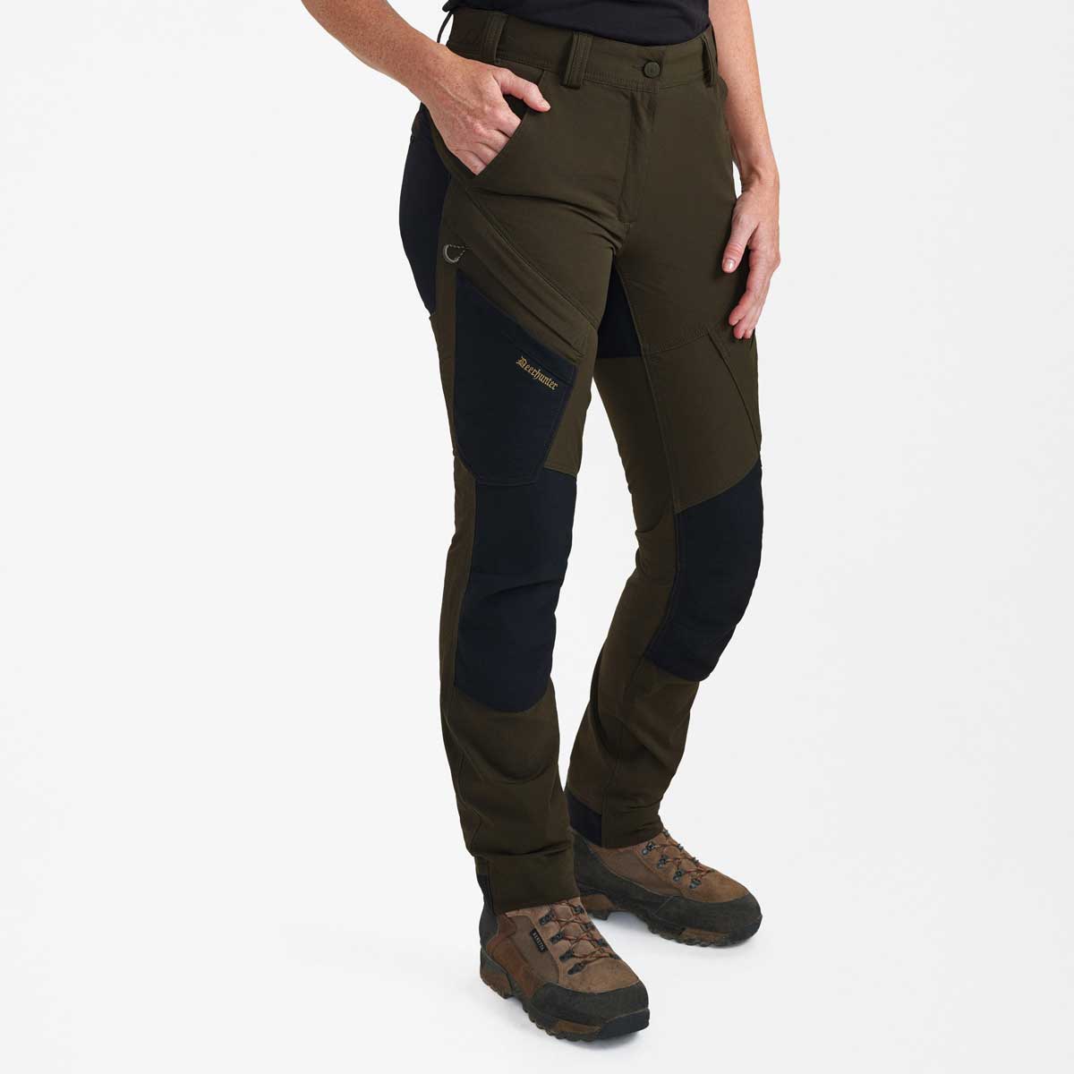 Deerhunter Lady Northward Trousers - On Model Deerhunter Lady Northward Trousers - On Model
