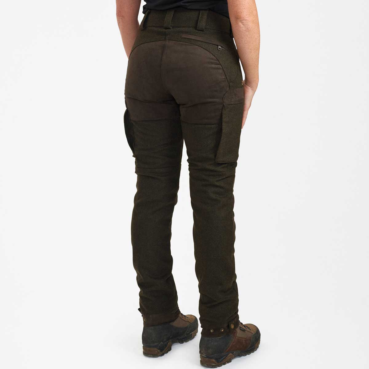 Deerhunter Lady Tatra Trousers - On Model - Rear Deerhunter Lady Tatra Trousers - On Model - Rear