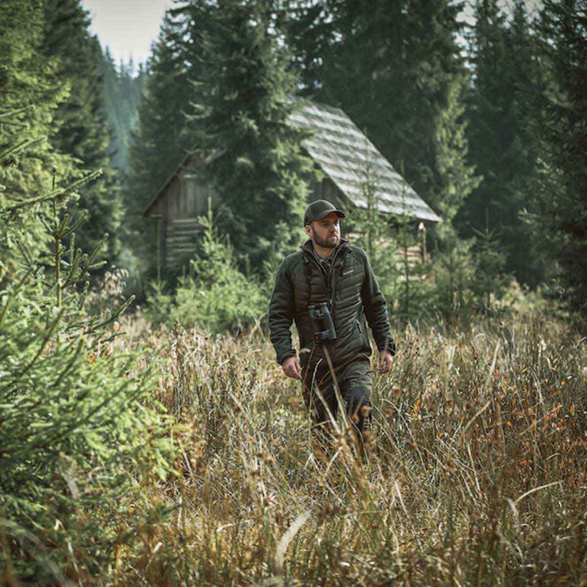 Deerhunter Moor Padded Waistcoat w.Knit - lifestyle Deerhunter Moor Padded Waistcoat w.Knit - lifestyle