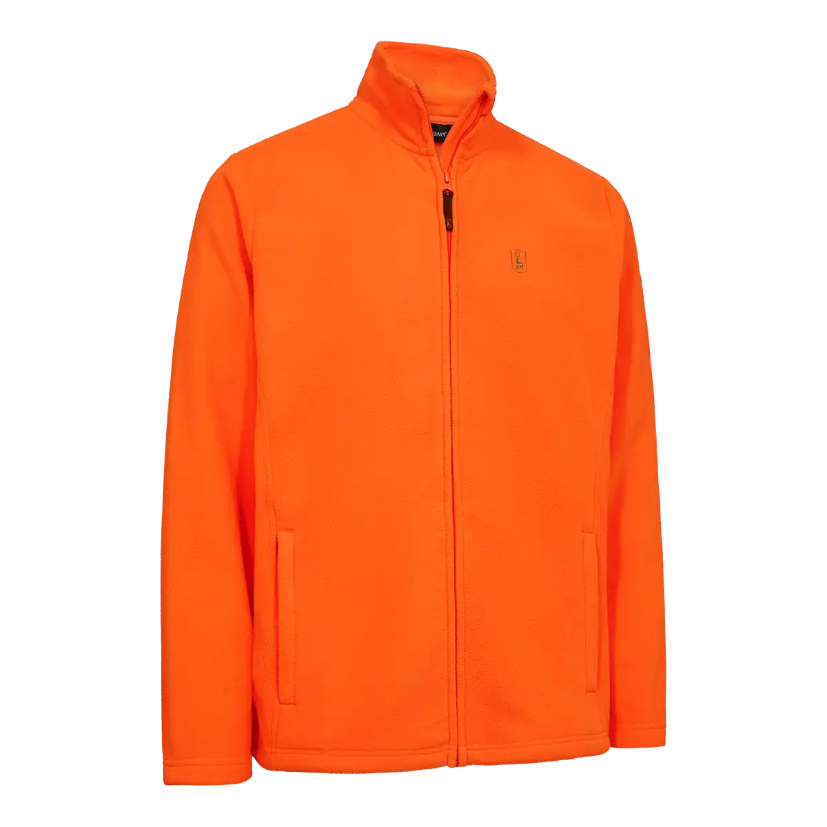 Deerhunter Atlas Light Fleece Jacket - Safety Orange - Front Deerhunter Atlas Light Fleece Jacket - Safety Orange - Front