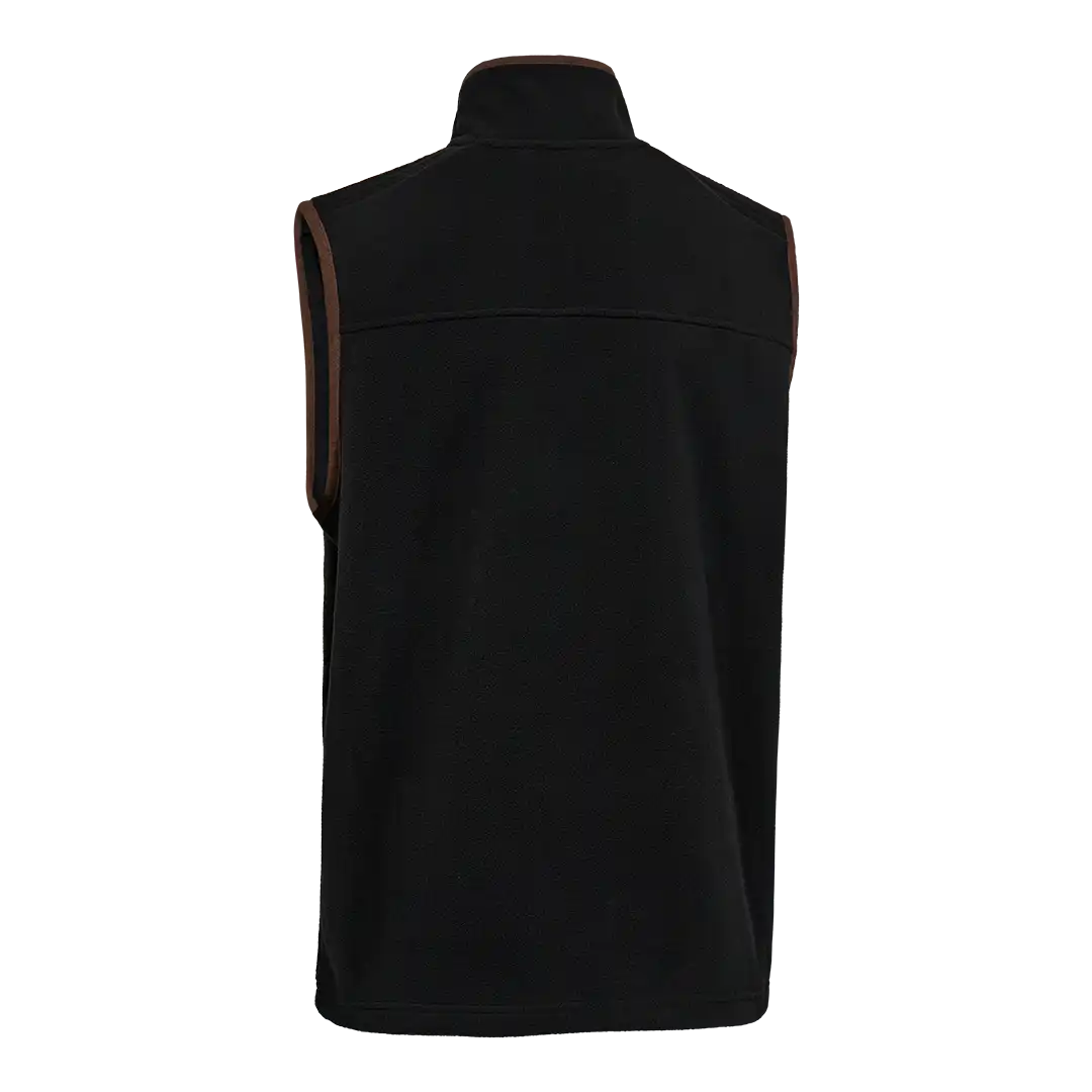 Deerhunter Cumbria Fleece Waistcoat - Anthracite Grey - Back Deerhunter Cumbria Fleece Waistcoat - Anthracite Grey - Back