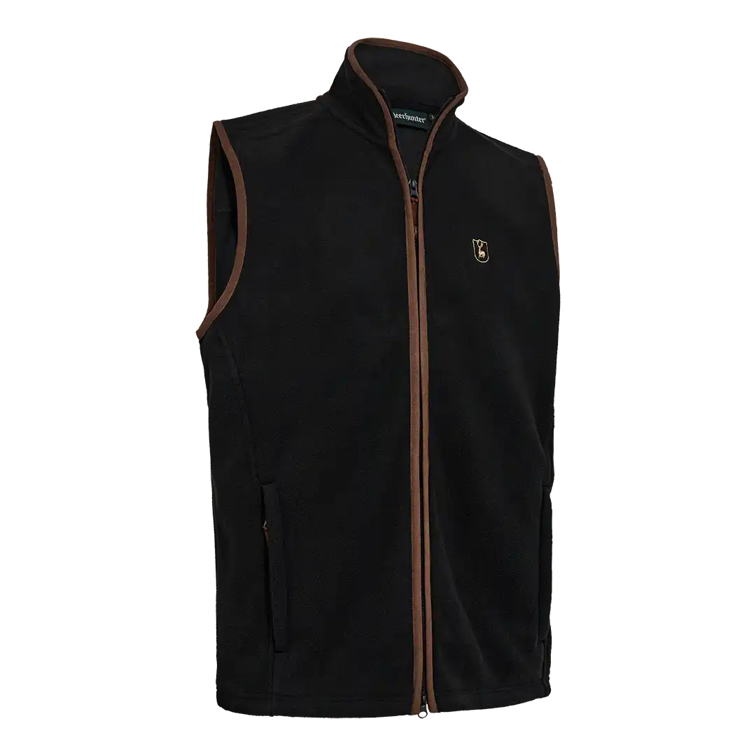 Deerhunter Cumbria Fleece Waistcoat - Anthracite Grey - Front Deerhunter Cumbria Fleece Waistcoat - Anthracite Grey - Front