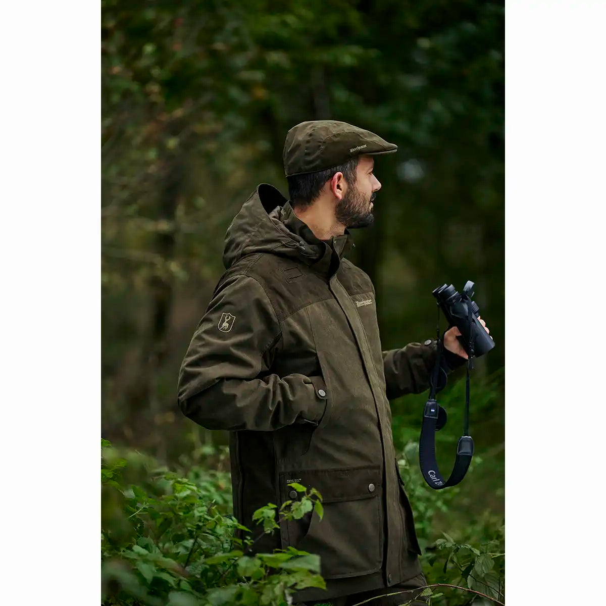 Deerhunter Eagle Flat Cap - Worn By Model Deerhunter Eagle Flat Cap - Worn By Model