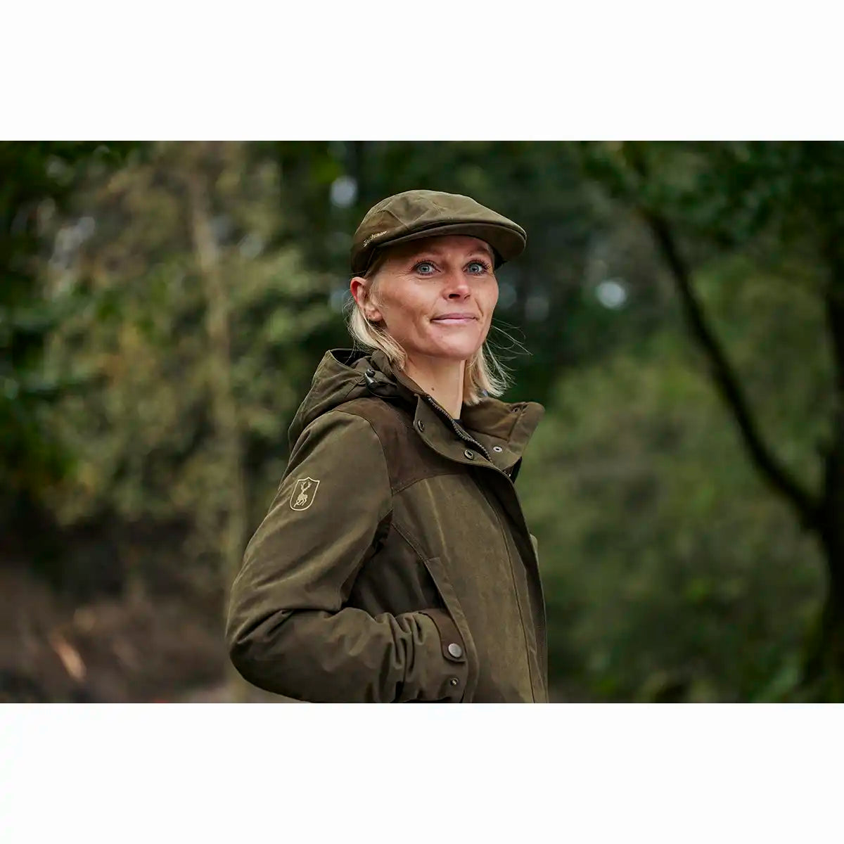Deerhunter Eagle Flat Cap - Worn By Model Deerhunter Eagle Flat Cap - Worn By Model