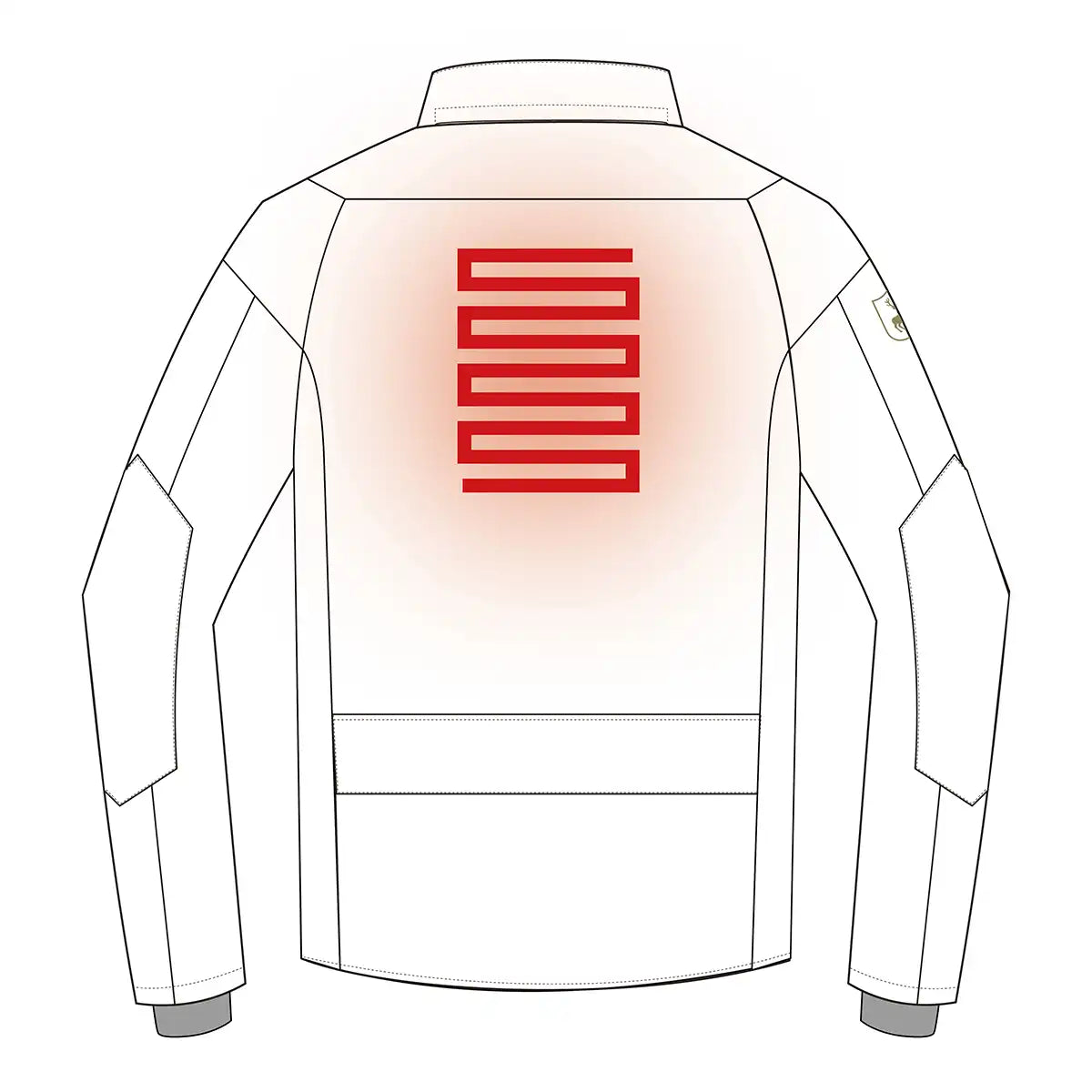 Deerhunter Heat Game Jacket - Back Heat Panel Deerhunter Heat Game Jacket - Back Heat Panel