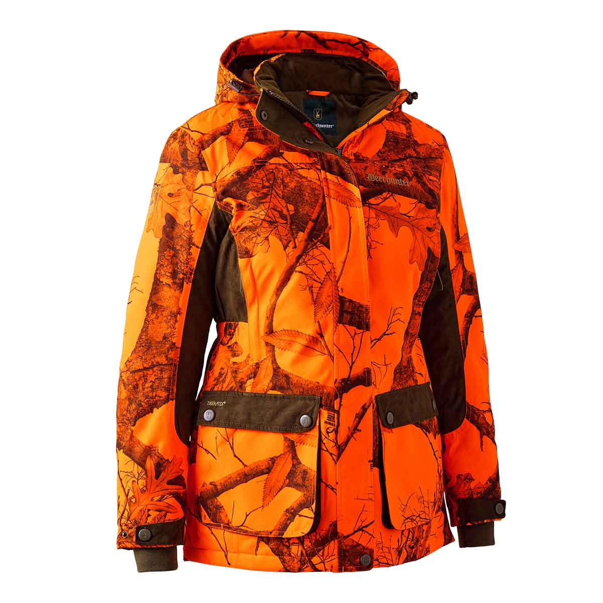Deerhunter Lady Eagle Winter Jacket - RealTree Edge® Orange - Front Deerhunter Lady Eagle Winter Jacket - RealTree Edge® Orange - Front