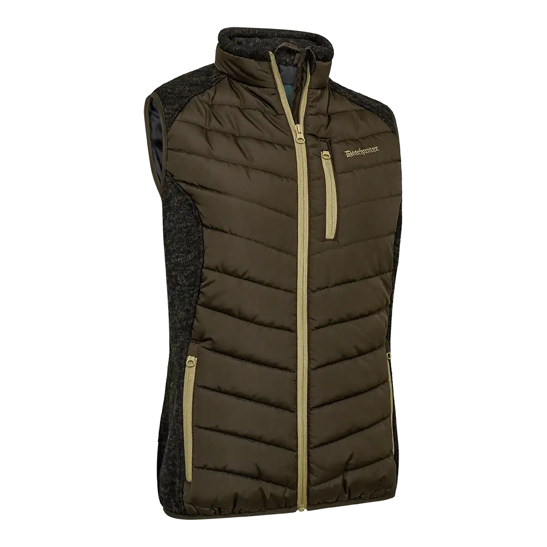 Deerhunter Lady Moor Padded Waistcoat - Fallen Leaf - Front Deerhunter Lady Moor Padded Waistcoat - Fallen Leaf - Front