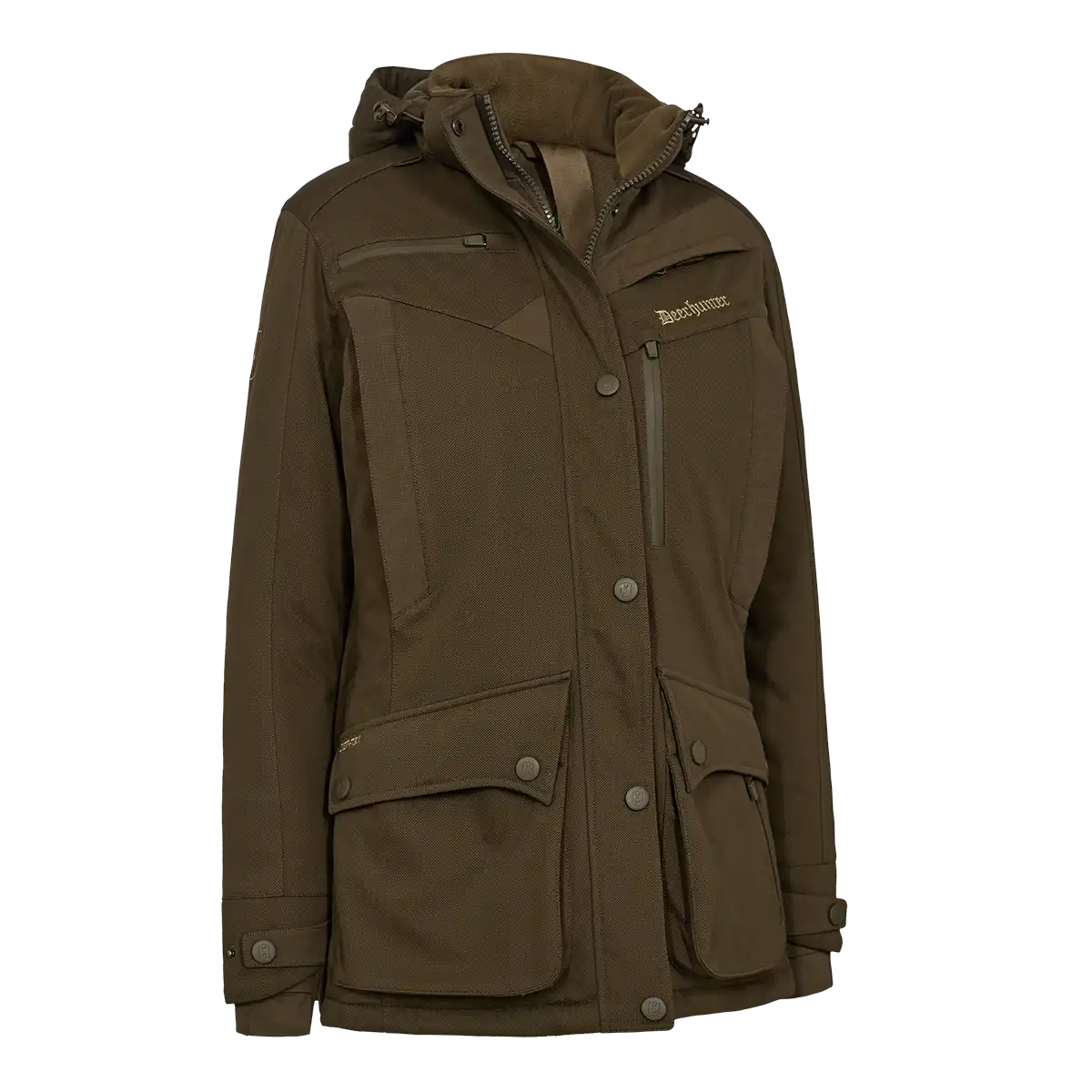 Deerhunter Lady Muflon Pro Winter Jacket - Art Green - Front Deerhunter Lady Muflon Pro Winter Jacket - Art Green - Front