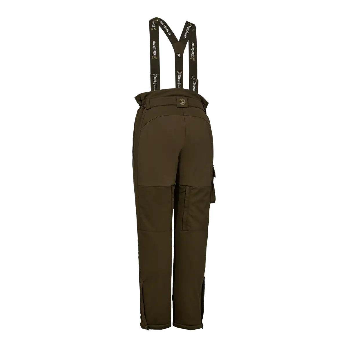 Deerhunter Lady Muflon Pro Winter Trousers - Art Green - Back With Braces Deerhunter Lady Muflon Pro Winter Trousers - Art Green - Back With Braces