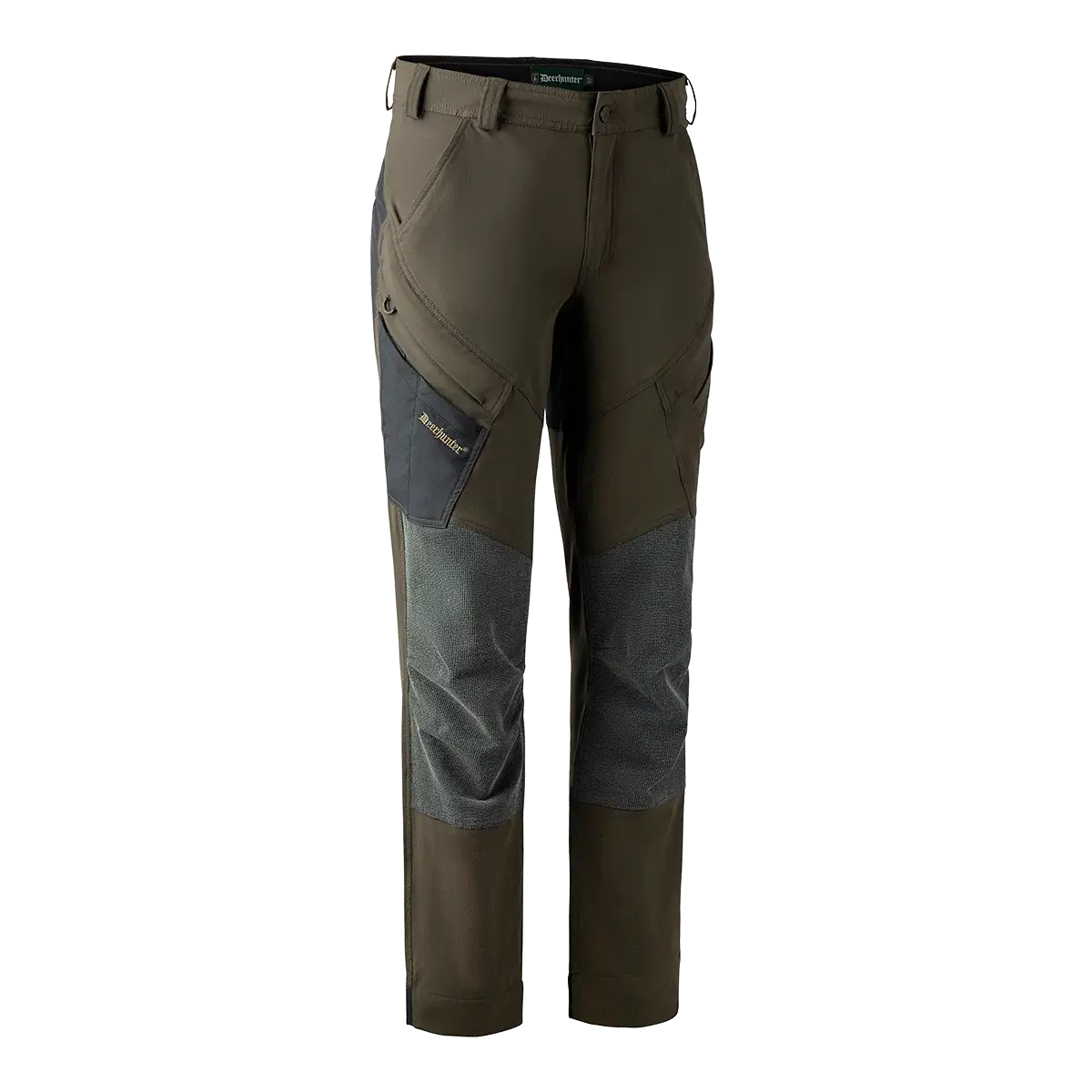 Deerhunter Northward Trousers - Bark Green / Black - Front Deerhunter Northward Trousers - Bark Green / Black - Front