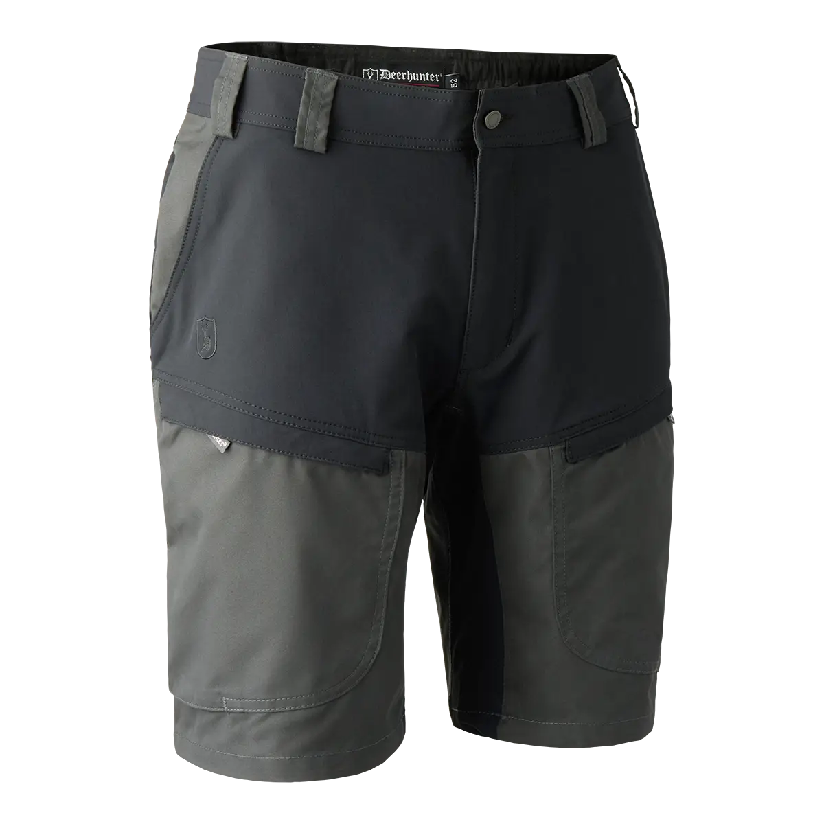 Deerhunter Strike Shorts - Black Ink - Front Deerhunter Strike Shorts - Black Ink - Front