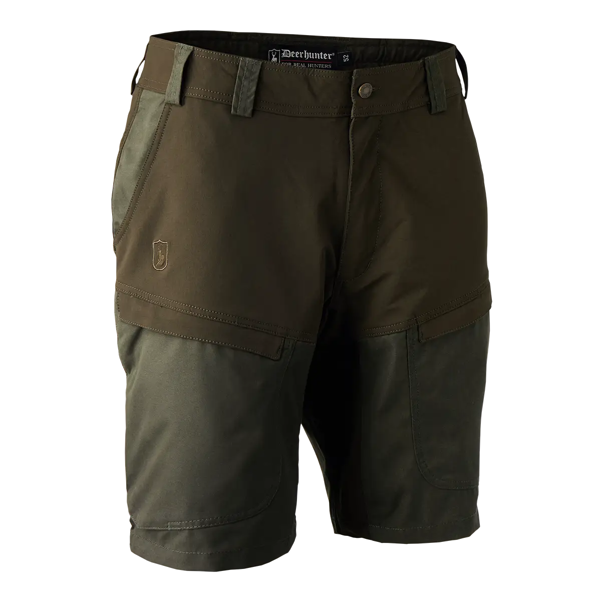 Deerhunter Strike Shorts - Deep Green - Front Deerhunter Strike Shorts - Deep Green - Front