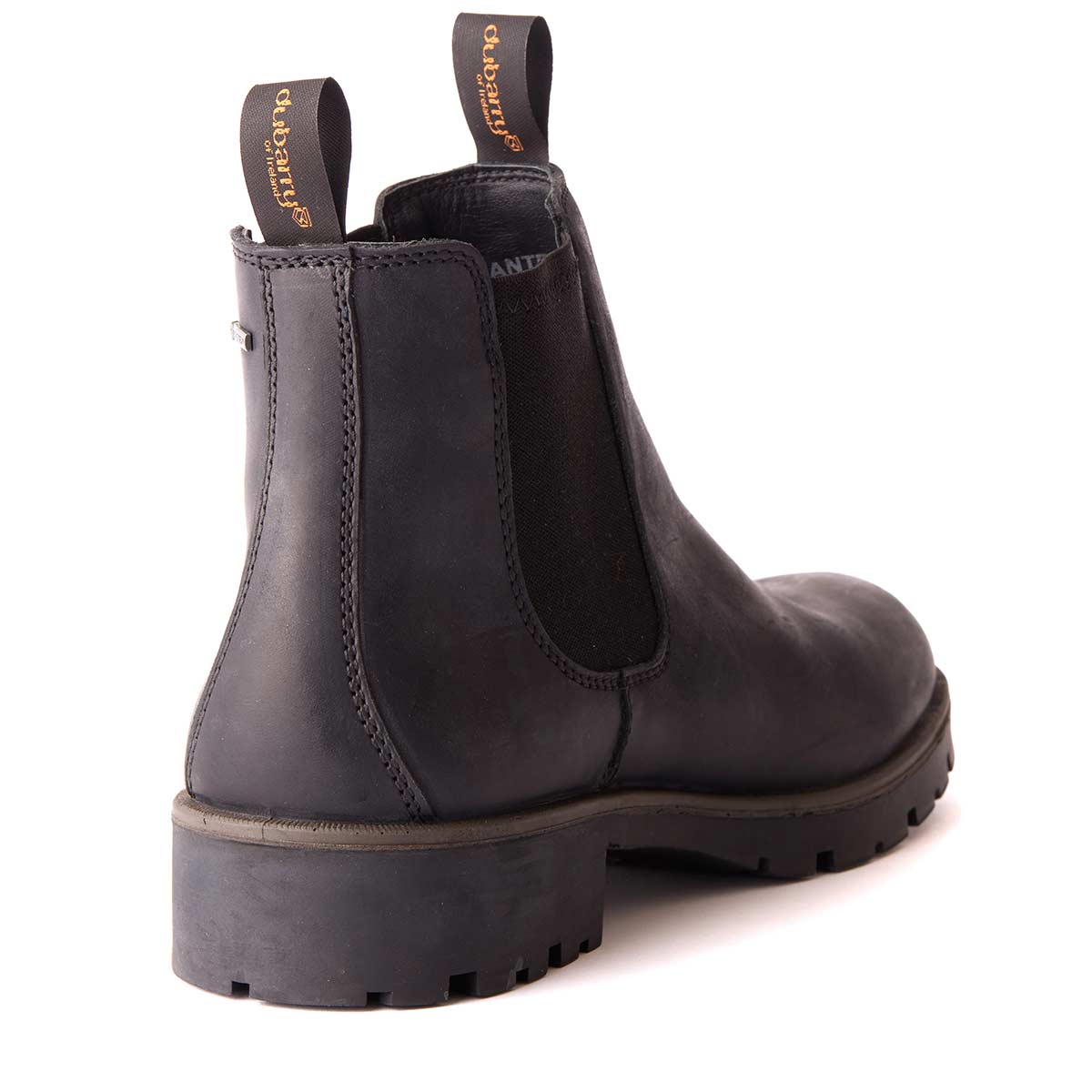 Dubarry Antrim Men's Chelsea Boot - Black - Rear Dubarry Antrim Men's Chelsea Boot - Black - Rear