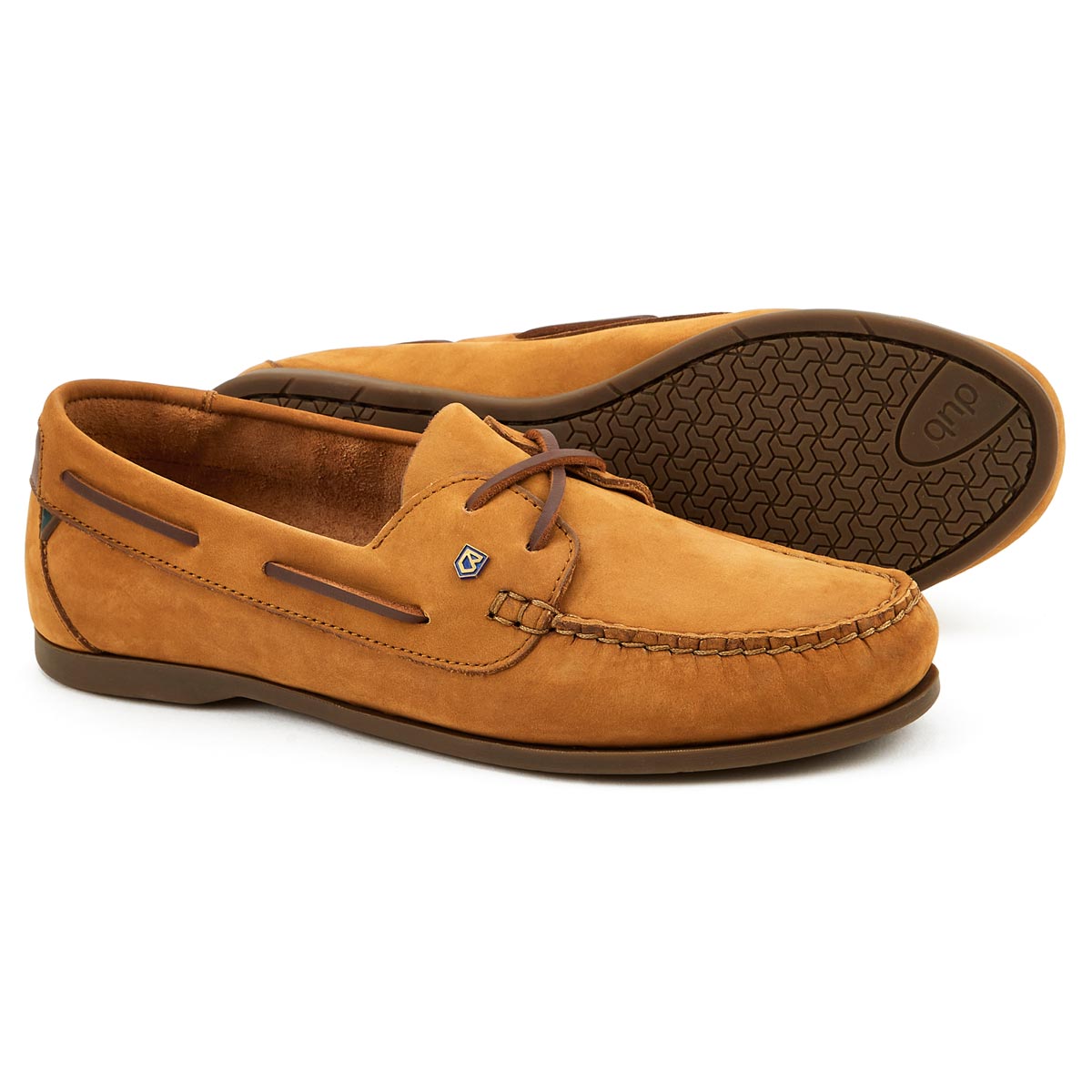 Dubarry Aruba Women's Deck Shoe - Cognac - Profile & Sole Dubarry Aruba Women's Deck Shoe - Cognac - Profile & Sole