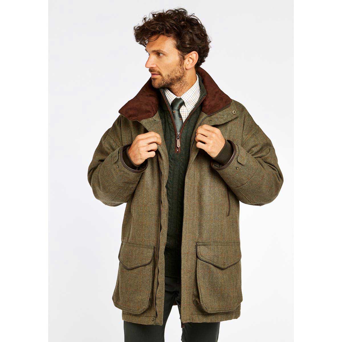 Dubarry Ballinturbet Men's Shooting Jacket - on model Dubarry Ballinturbet Men's Shooting Jacket - on model