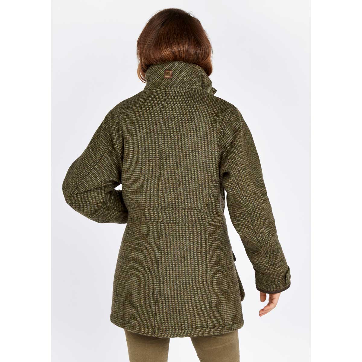 Dubarry Ballynahinch Tweed Shooting Jacket - rear Dubarry Ballynahinch Tweed Shooting Jacket - rear