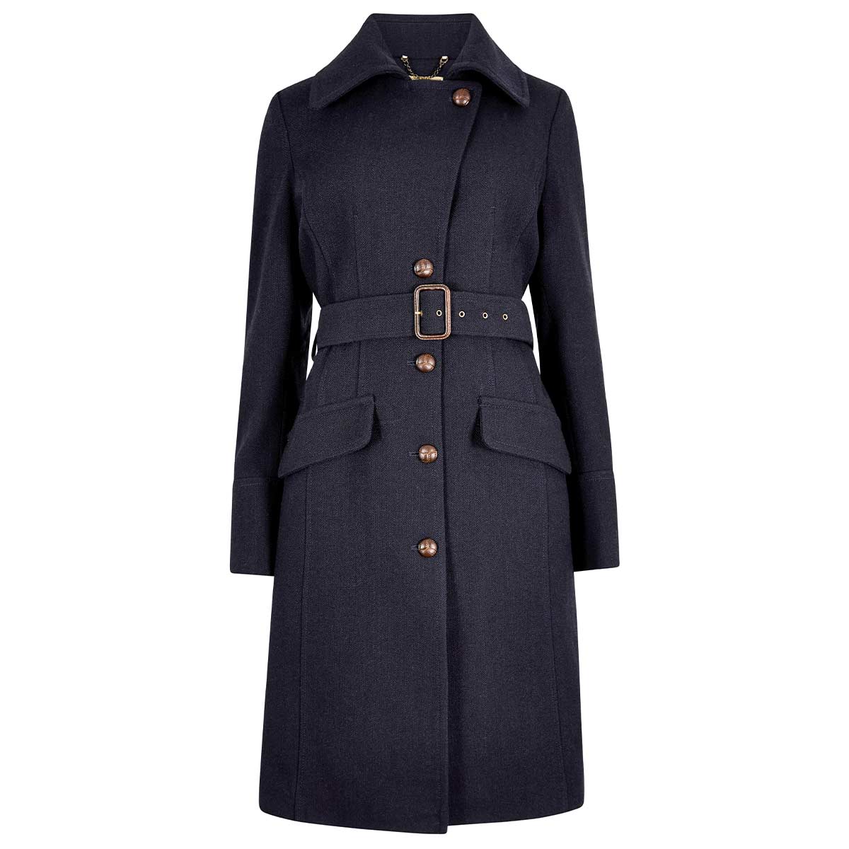 Dubarry Brookvale Women's Fitted Tweed Coat - French Navy Dubarry Brookvale Women's Fitted Tweed Coat - French Navy