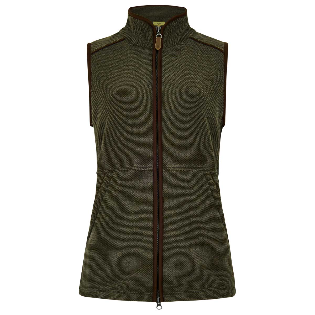 Dubarry Carbury Women's Fleece Gilet - olive